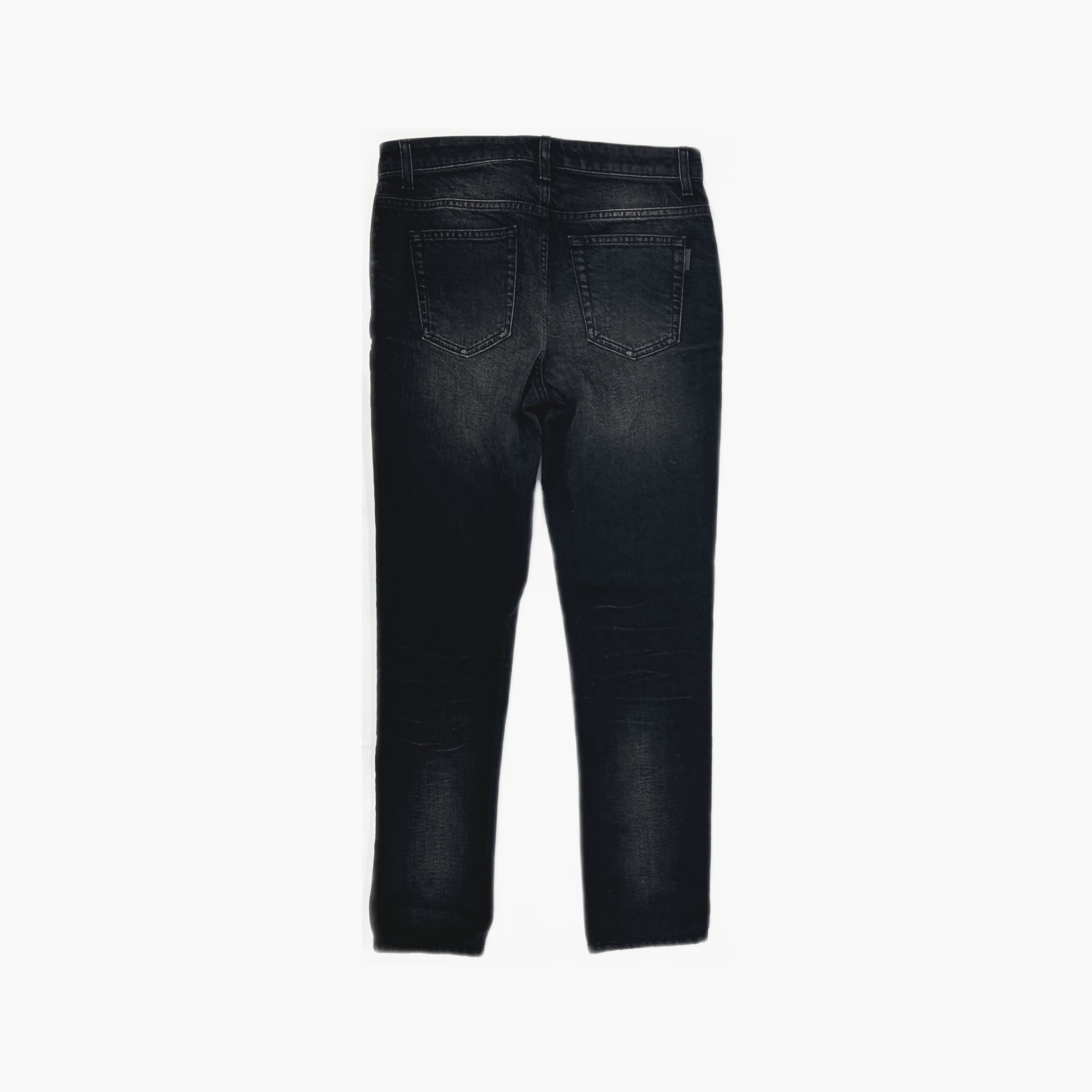 Saint Laurent Paris Saint Laurent Distressed Denim Jeans Size 29 Size US 29 - 2 Thumbnail
