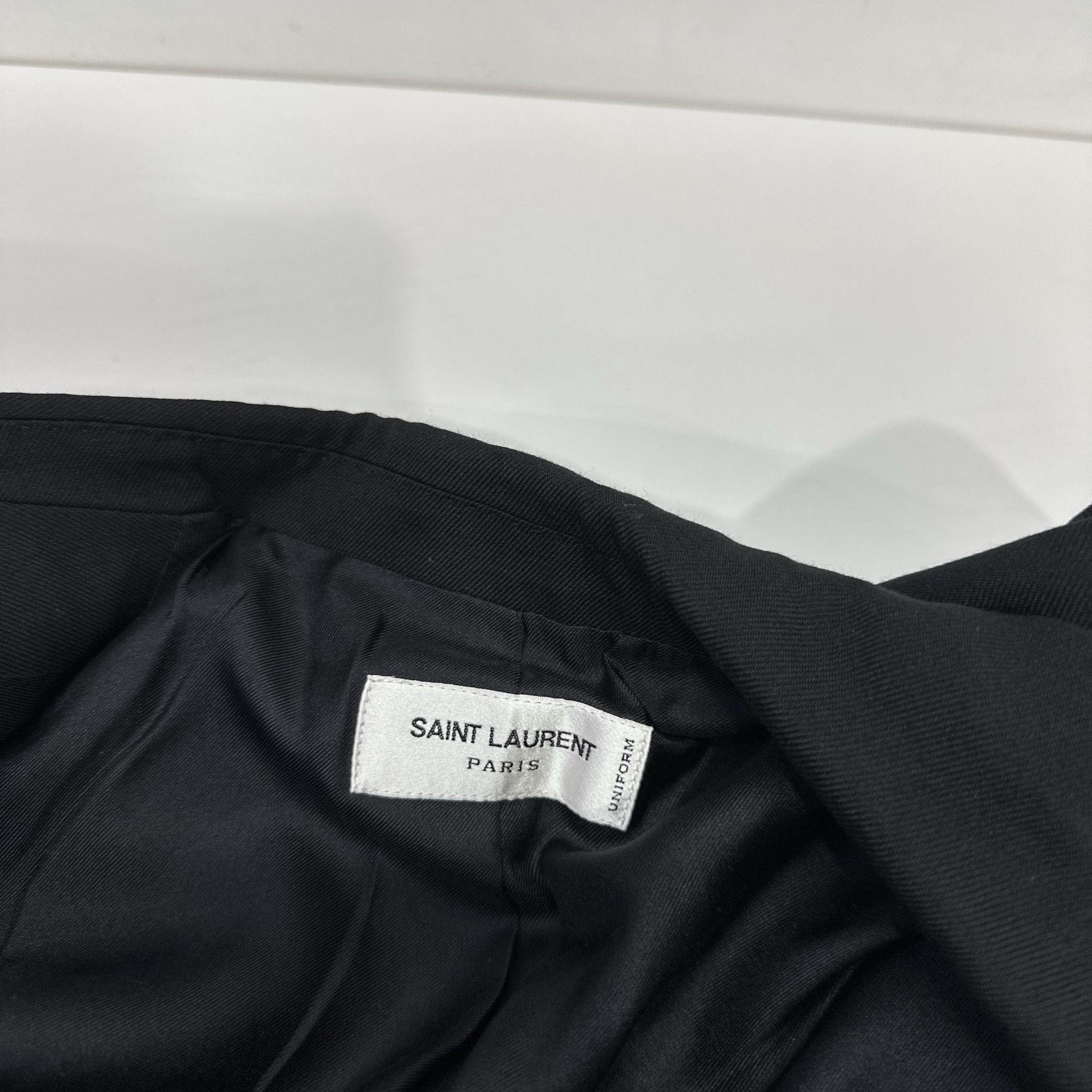 Saint Laurent Paris Saint Laurent Black Blazer Size 38R Size 38R - 4 Thumbnail