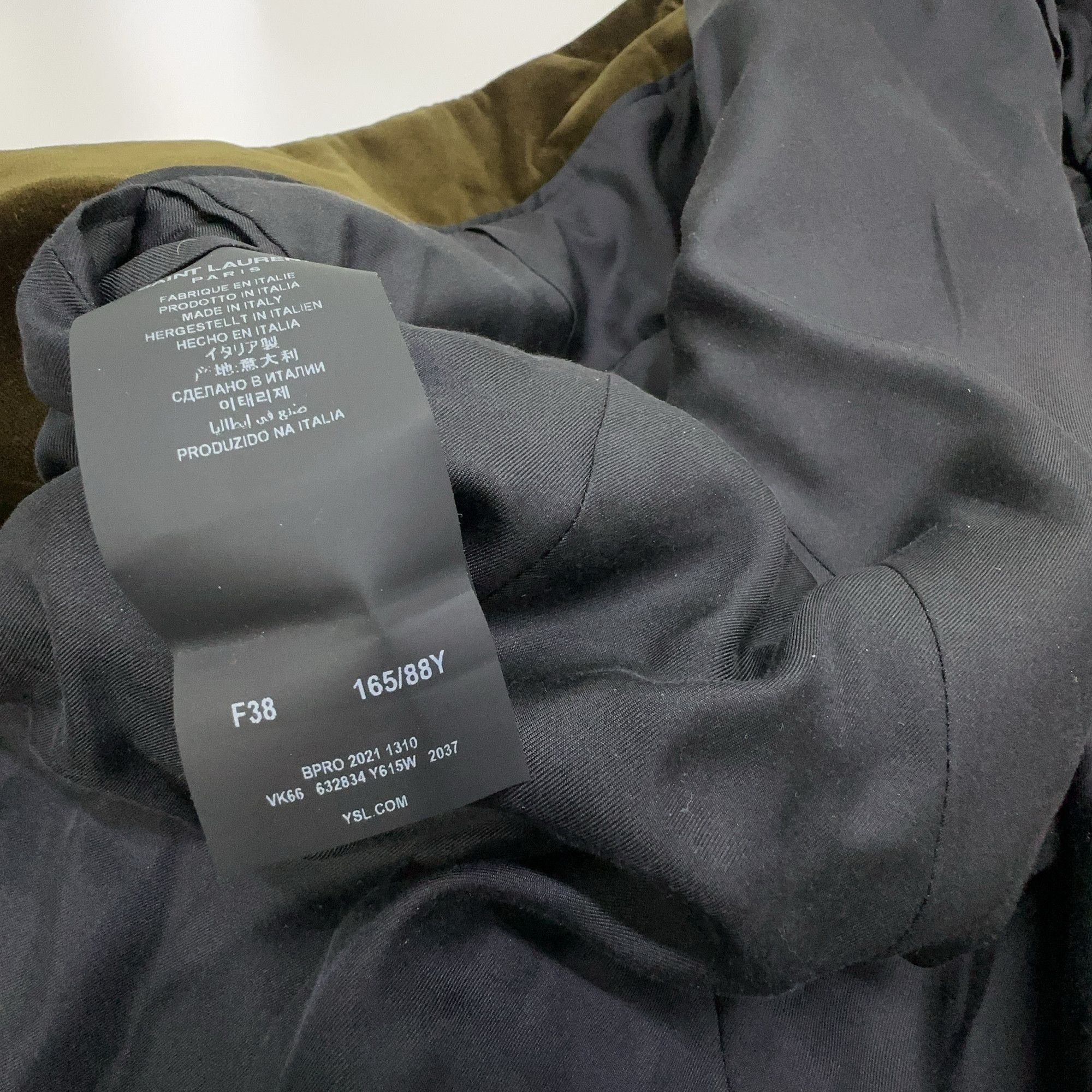 Saint Laurent Paris Saint Laurent Velvet Blazer Size 38 Size S / US 4 / IT 40 - 3 Thumbnail