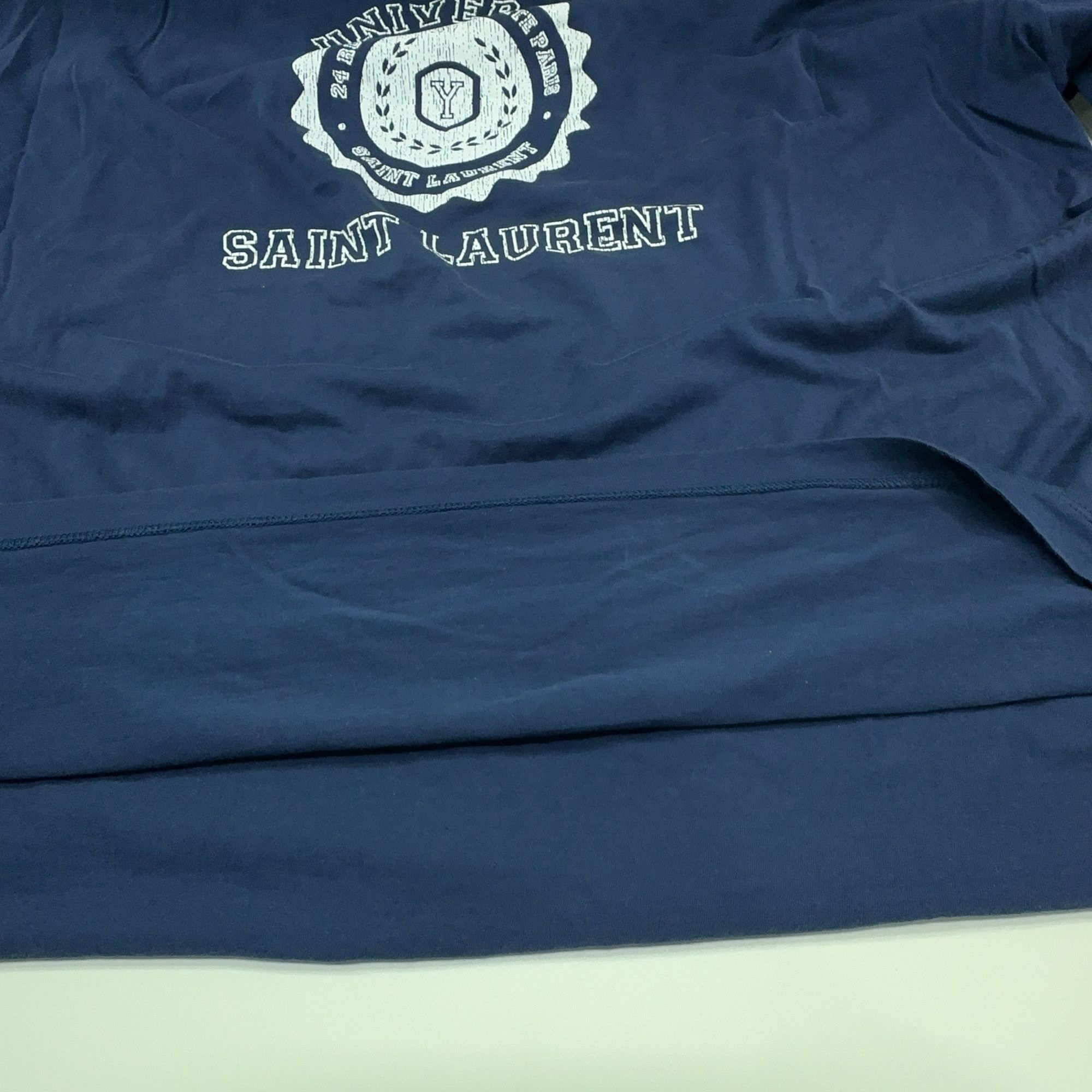 Saint Laurent Paris Saint Laurent Universite Logo T-Shirt Size S Size US S / EU 44-46 / 1 - 7 Thumbnail