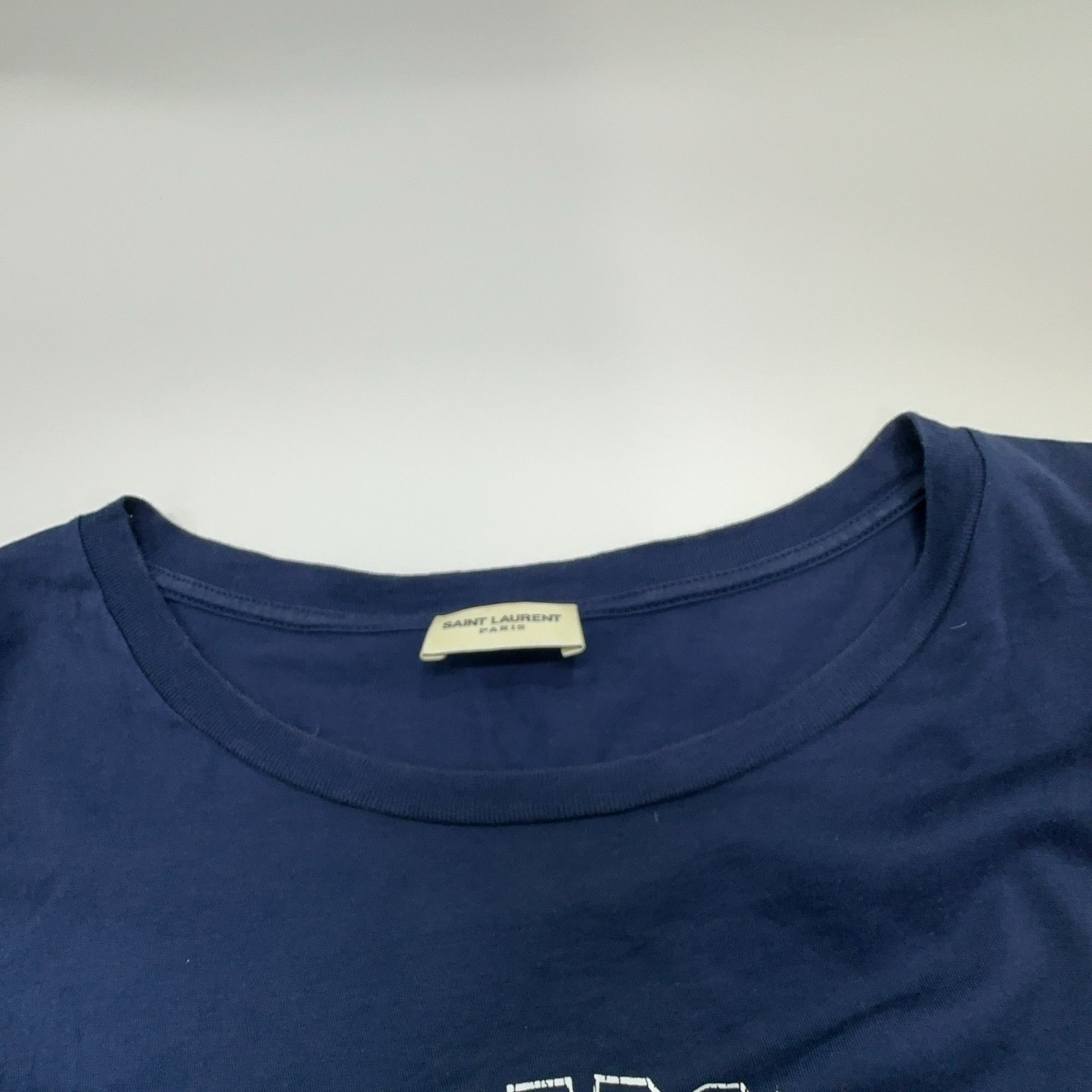 Saint Laurent Paris Saint Laurent Universite Logo T-Shirt Size S Size US S / EU 44-46 / 1 - 5 Thumbnail