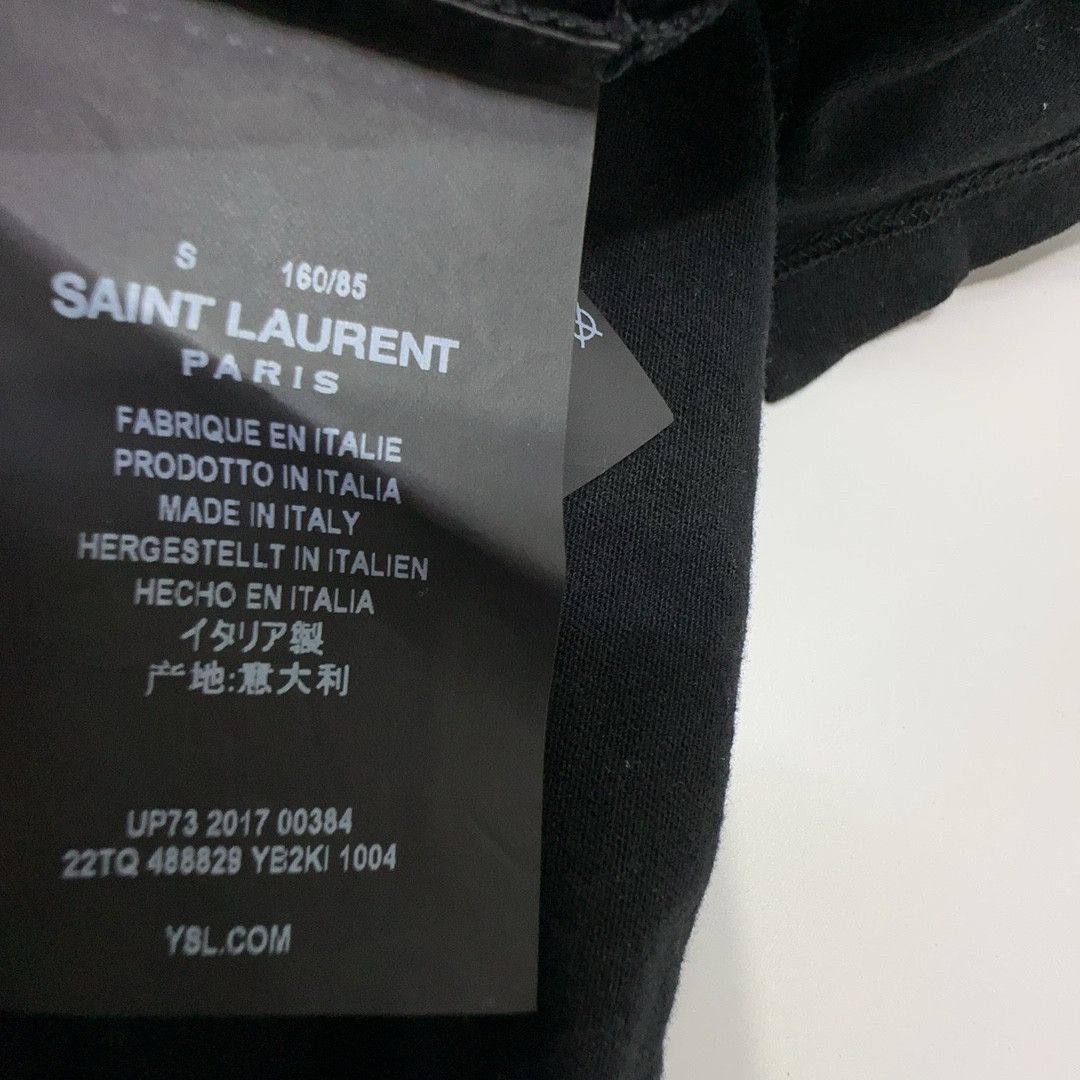 Saint Laurent Paris Saint Laurent Slow Kissing Graphic T-Shirt Size S Size US S / EU 44-46 / 1 - 3 Thumbnail