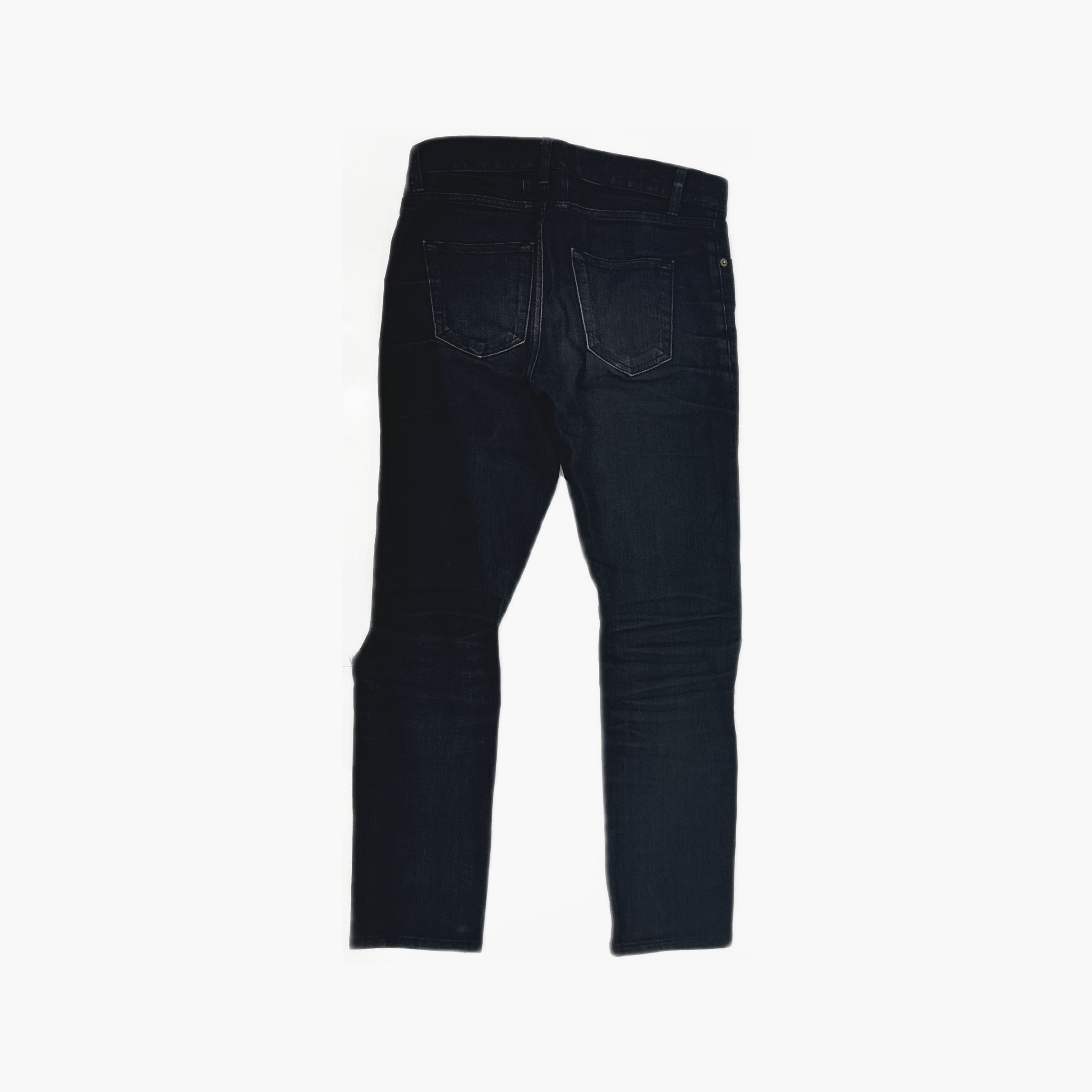Saint Laurent Paris Saint Laurent D02 Distressed Denim Jeans Size 29 Size US 29 - 2 Thumbnail
