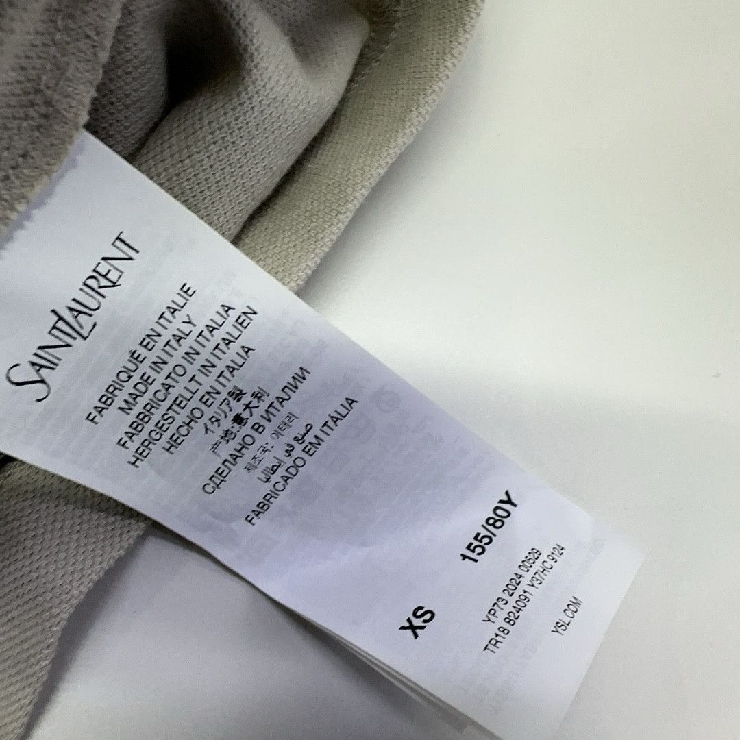 Saint Laurent Paris Saint Laurent YSL Logo Polo Shirt Size XS Size XS / US 0-2 / IT 36-38 - 4 Thumbnail