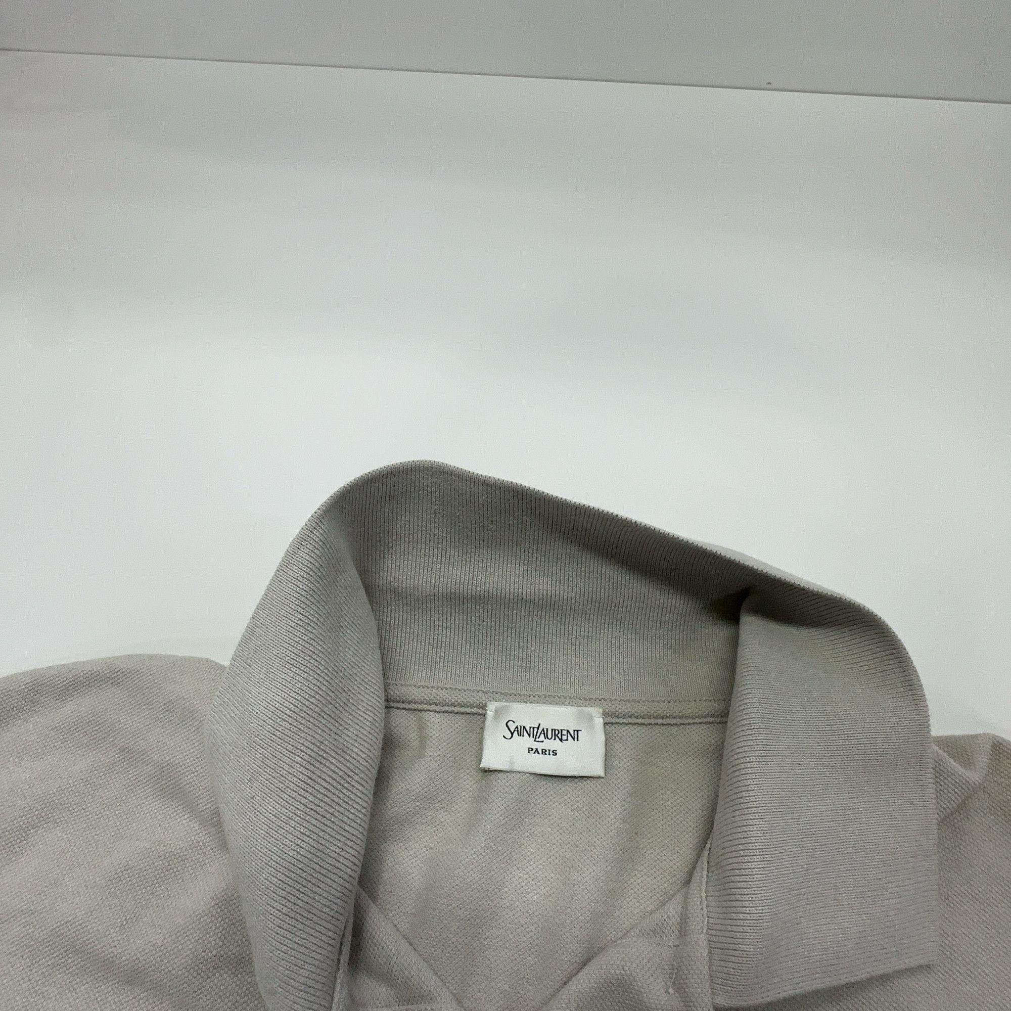 Saint Laurent Paris Saint Laurent YSL Logo Polo Shirt Size XS Size XS / US 0-2 / IT 36-38 - 6 Thumbnail