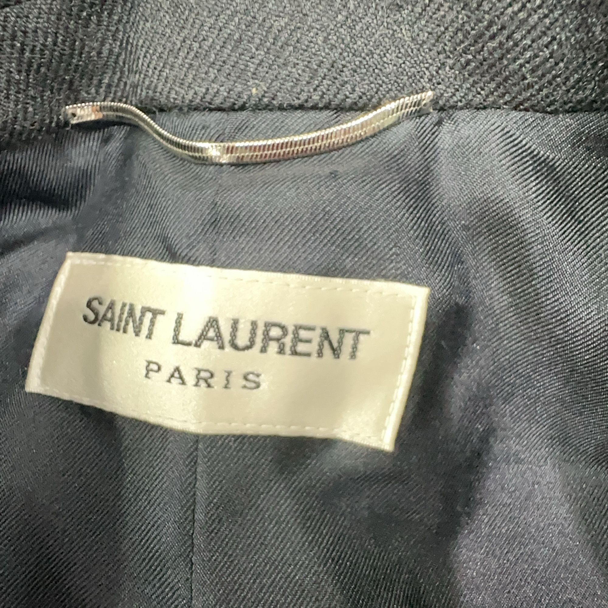 Saint Laurent Paris Saint Laurent Black Blazer Size 36R Size 36R - 4 Thumbnail