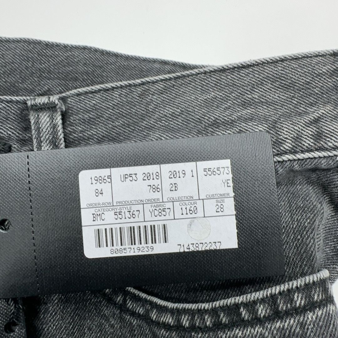 Saint Laurent Paris Saint Laurent Raw Edge Denim Shorts Size 28 Size US 28 / EU 44 - 4 Thumbnail