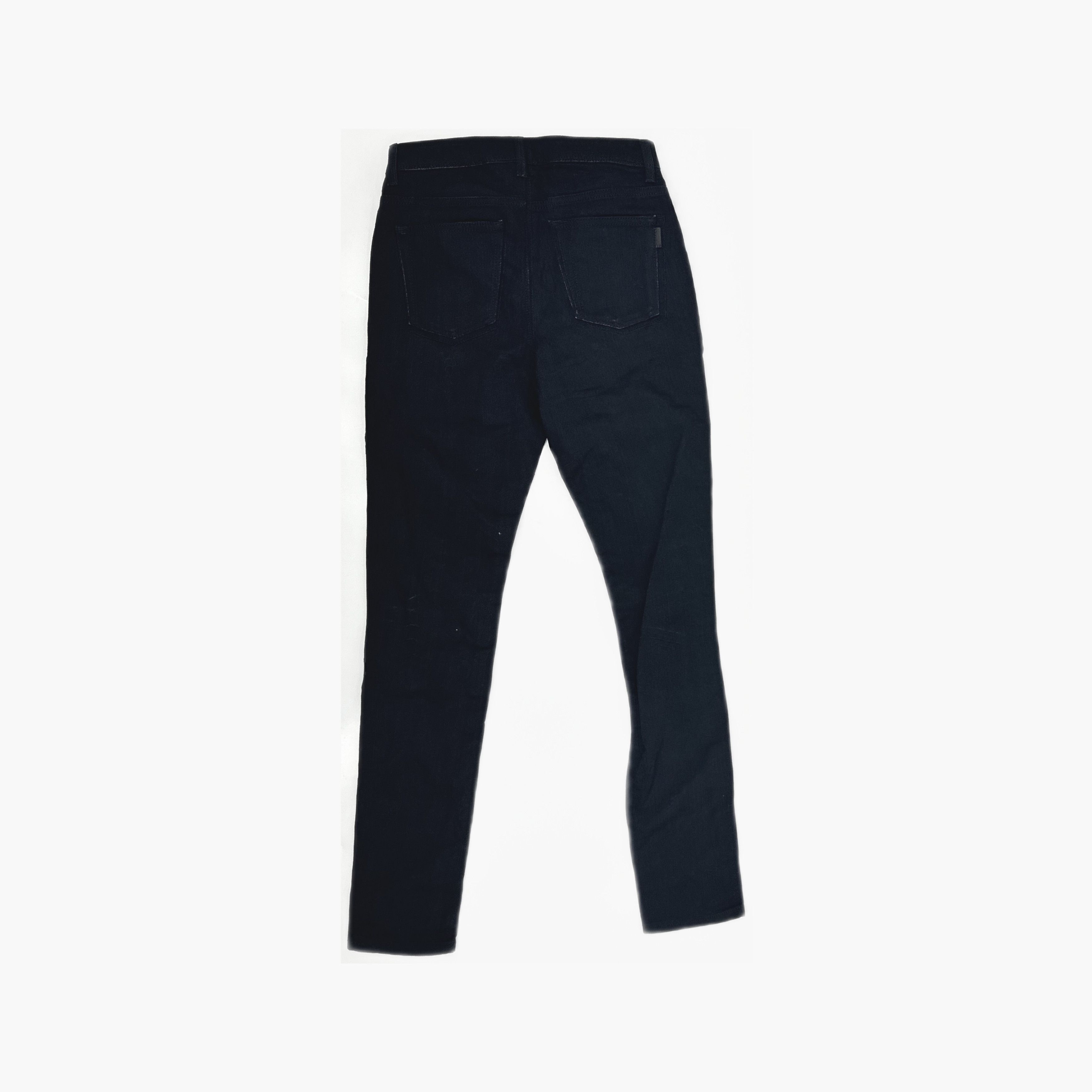 Saint Laurent Paris Saint Laurent Black Denim Jeans Size 29 Size US 29 - 2 Thumbnail