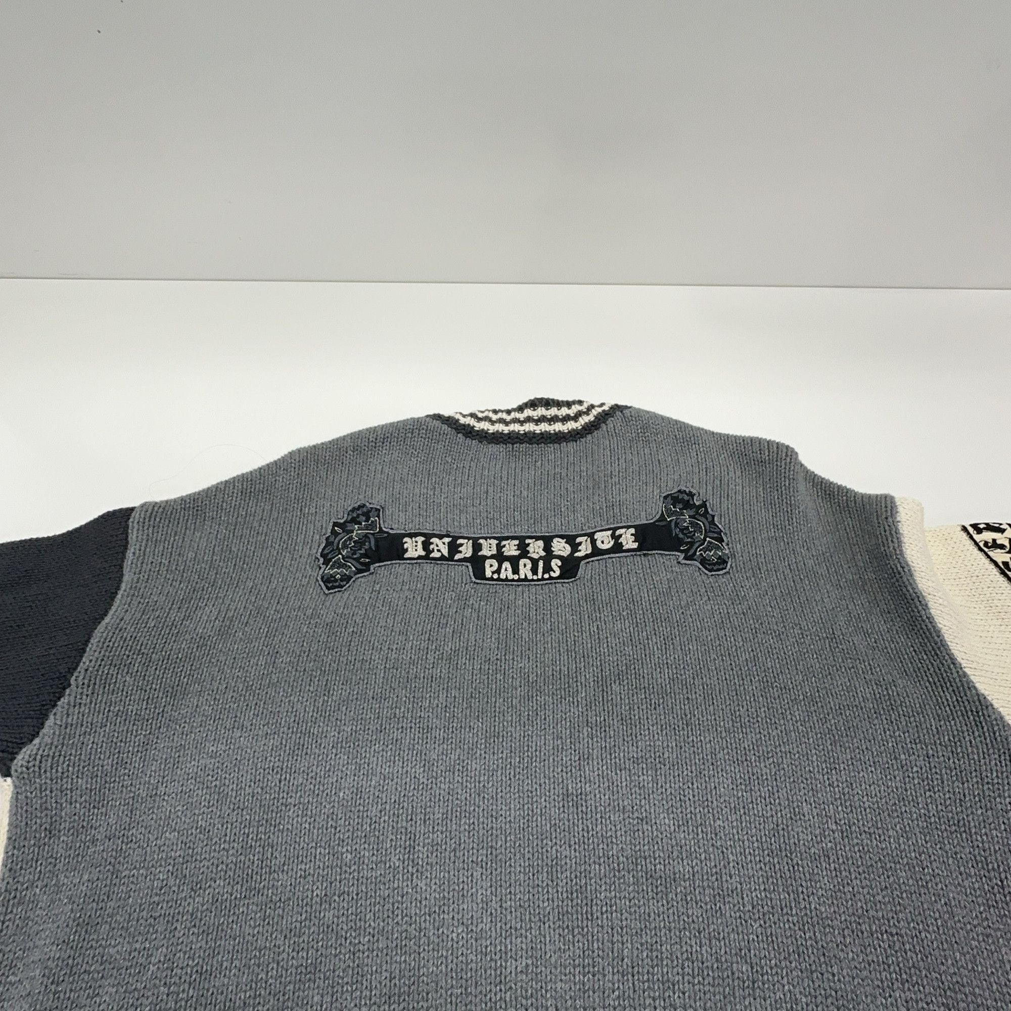 Saint Laurent Paris Saint Laurent Embroidered Patchwork Cardigan Size XS Size US XS / EU 42 / 0 - 15 Thumbnail