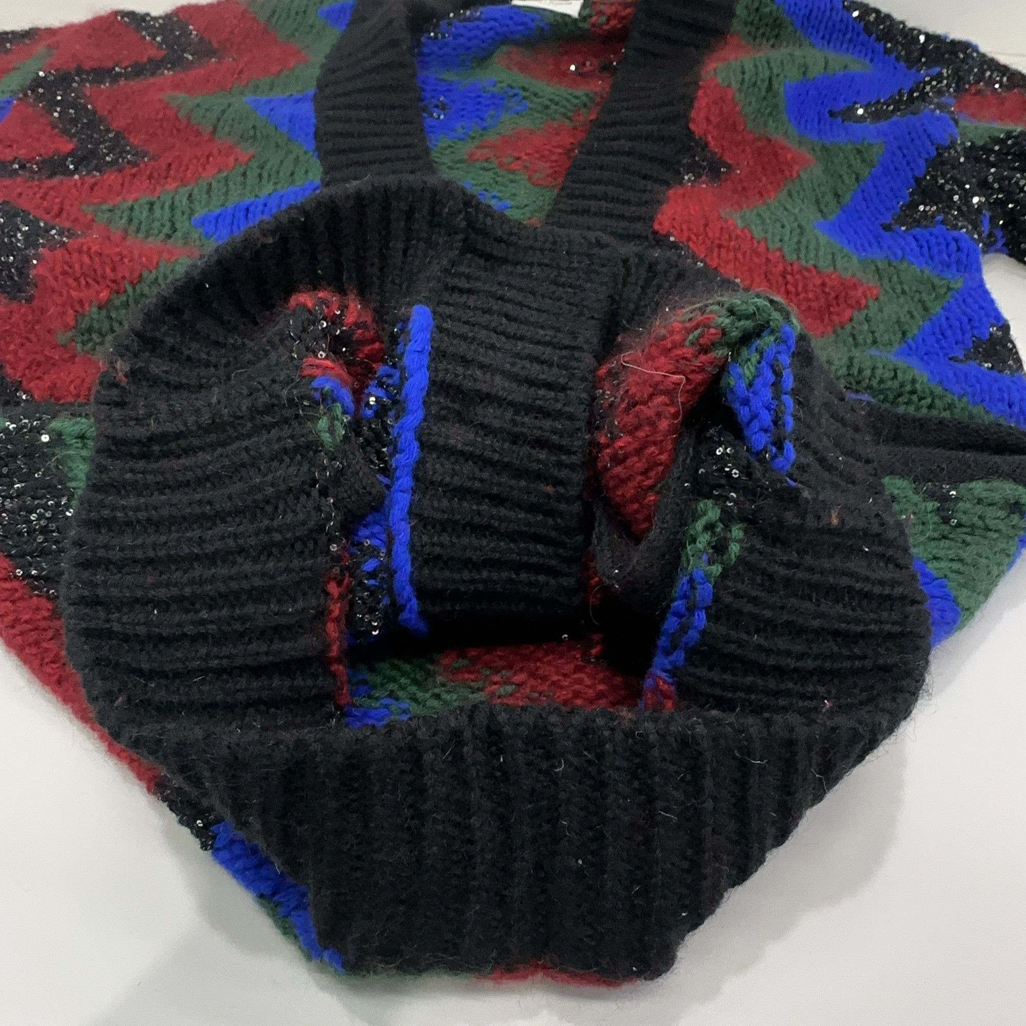 Saint Laurent Paris Saint Laurent Zig-Zag Sequined Cardigan Size S Size US S / EU 44-46 / 1 - 8 Thumbnail