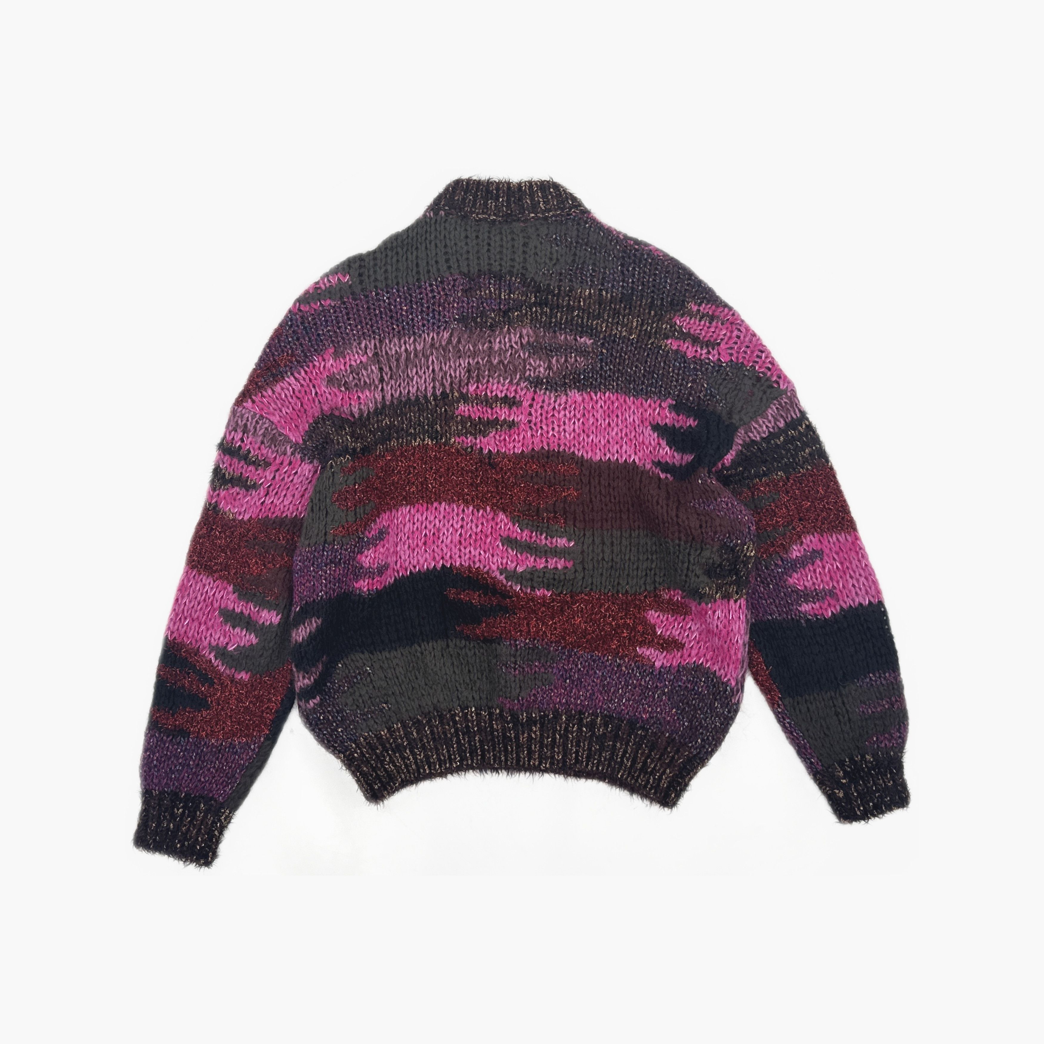 Saint Laurent Paris Saint Laurent Abstract Mohair Blend Sweater Size M Size M / US 6-8 / IT 42-44 - 2 Thumbnail