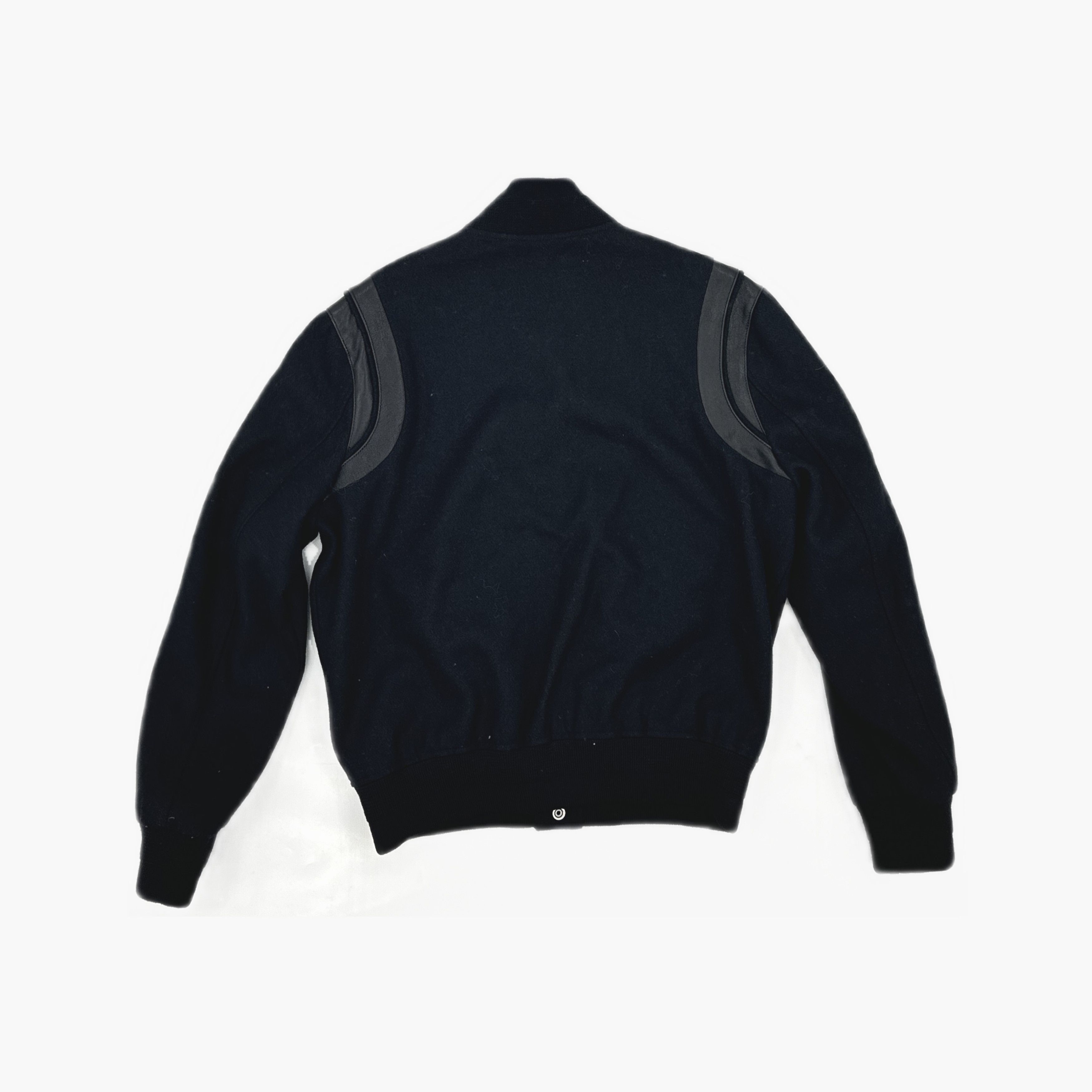 Saint Laurent Paris Saint Laurent Wool Leather Varsity Jacket Size 48 Size US M / EU 48-50 / 2 - 2 Thumbnail