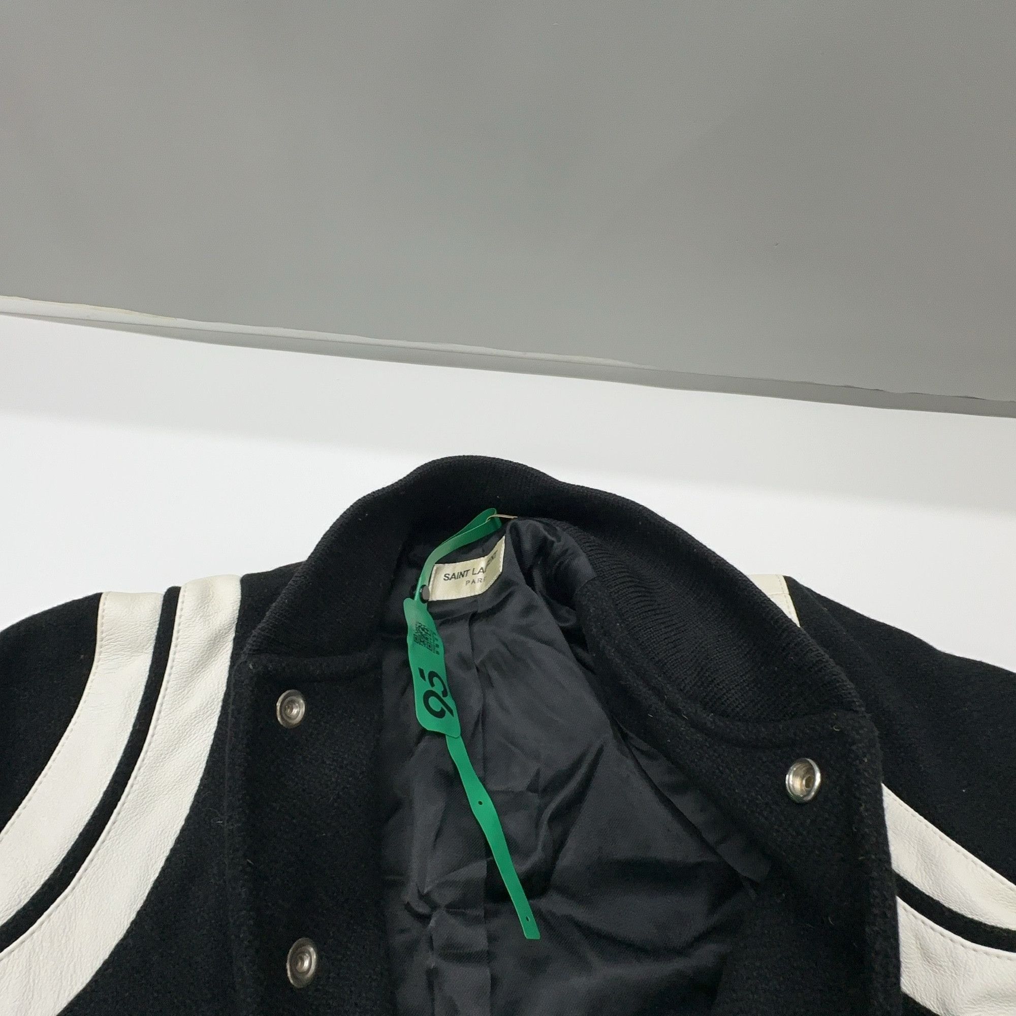 Saint Laurent Paris Saint Laurent Leather Trim Teddy Jacket F34 Size XS / US 0-2 / IT 36-38 - 5 Thumbnail