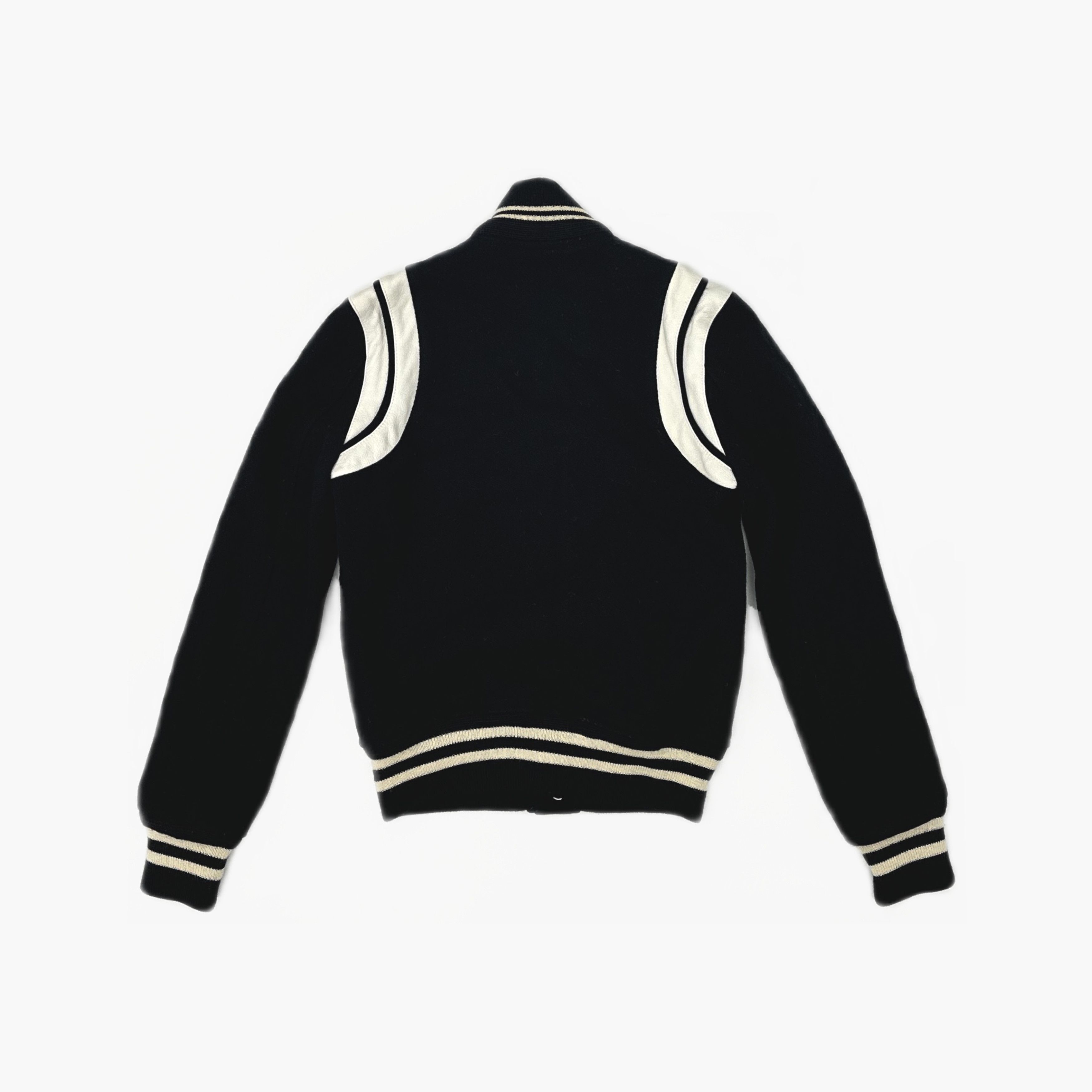 Saint Laurent Paris Saint Laurent Leather Trim Teddy Jacket F34 Size XS / US 0-2 / IT 36-38 - 2 Thumbnail