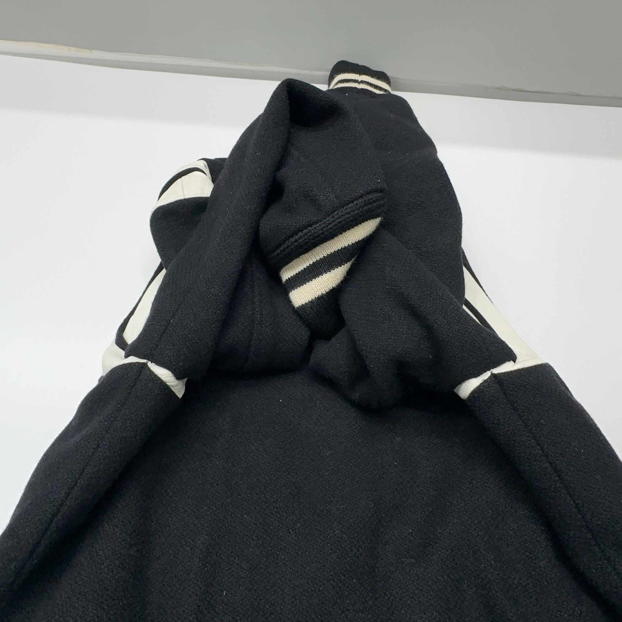 Saint Laurent Paris Saint Laurent Leather Trim Teddy Jacket F34 Size XS / US 0-2 / IT 36-38 - 8 Thumbnail