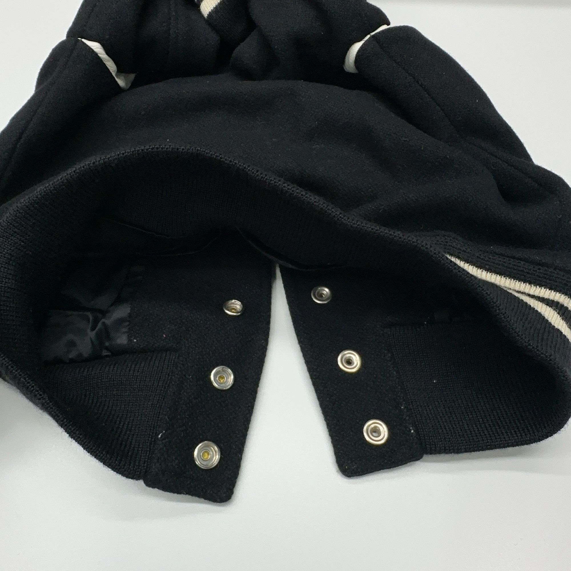 Saint Laurent Paris Saint Laurent Leather Trim Teddy Jacket F34 Size XS / US 0-2 / IT 36-38 - 9 Thumbnail