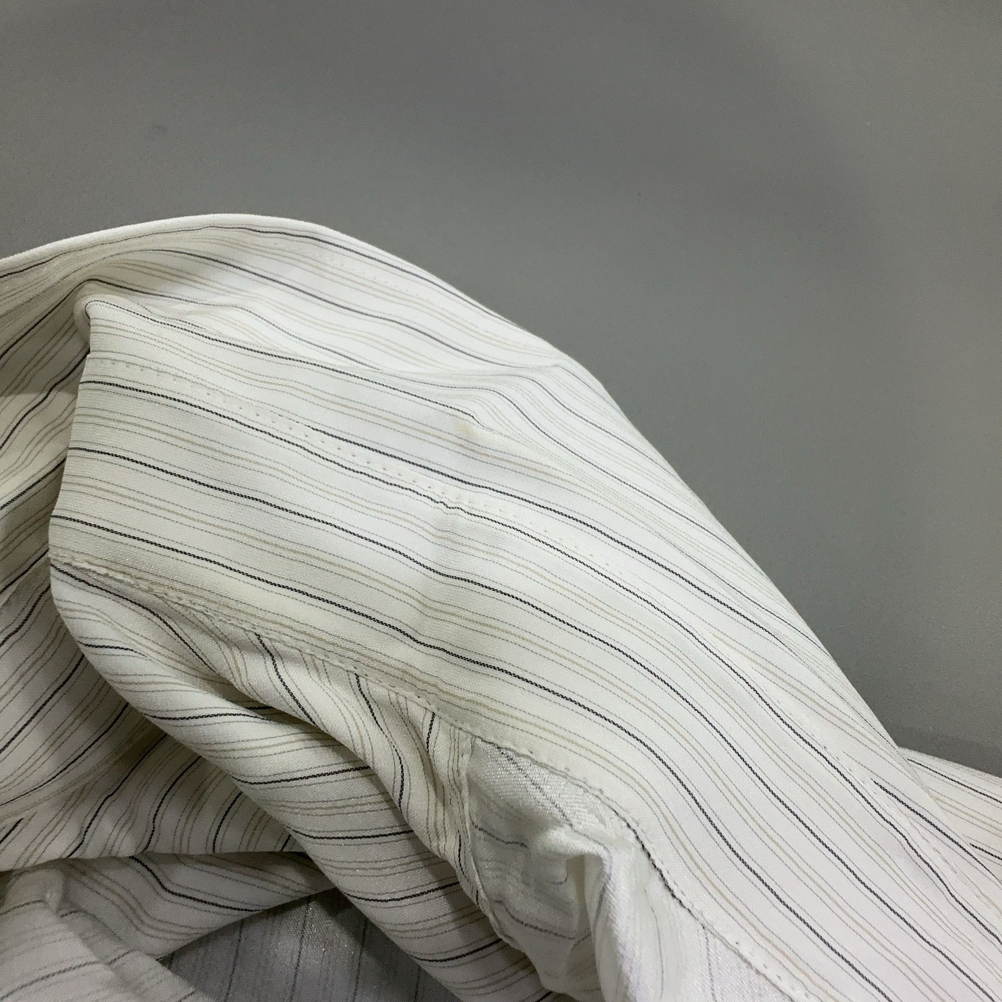 Saint Laurent Paris Saint Laurent Striped Silk Button Up Shirt 38 Size S / US 4 / IT 40 - 7 Thumbnail