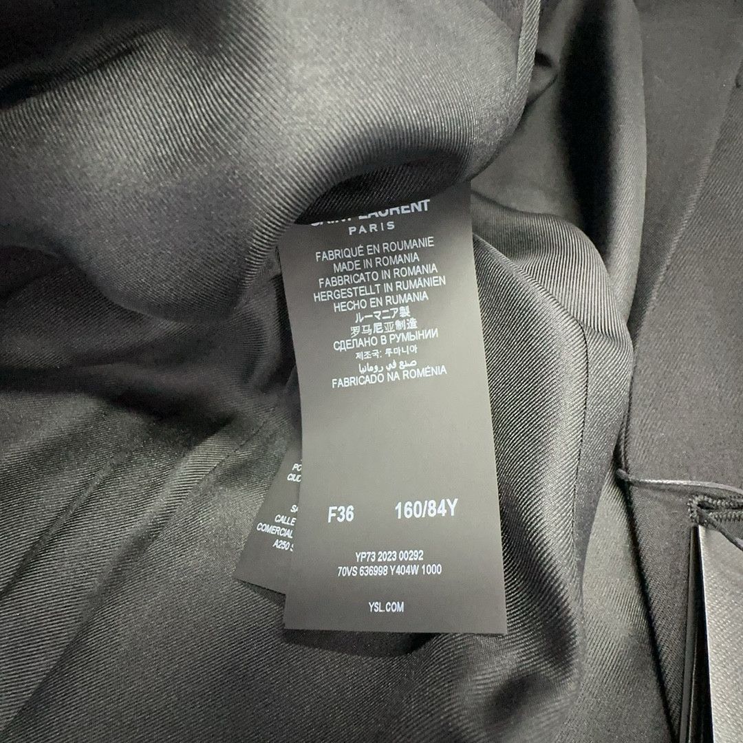Saint Laurent Paris Saint Laurent Uniform Blazer Size 36 Size XS / US 0-2 / IT 36-38 - 3 Thumbnail
