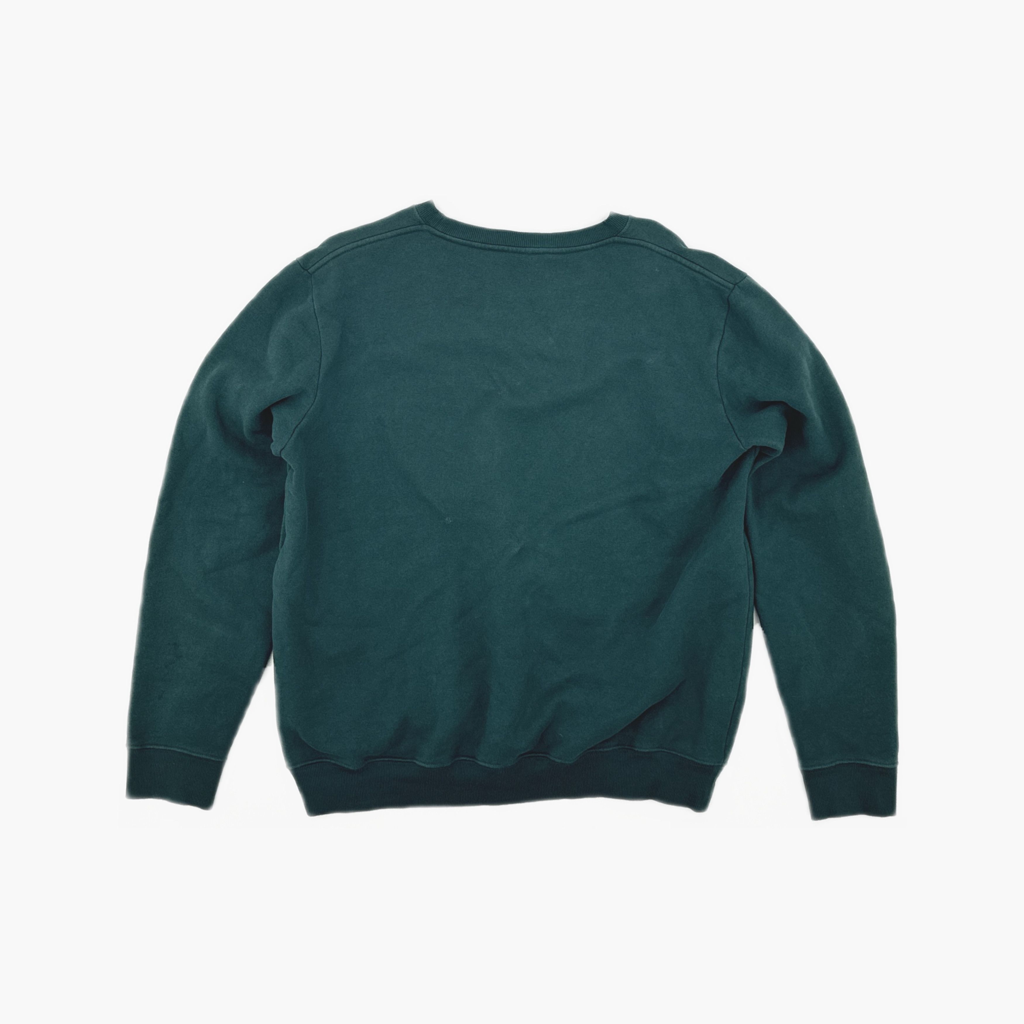 Saint Laurent Paris Saint Laurent Logo Sweatshirt Green Size L Size US L / EU 52-54 / 3 - 2 Thumbnail