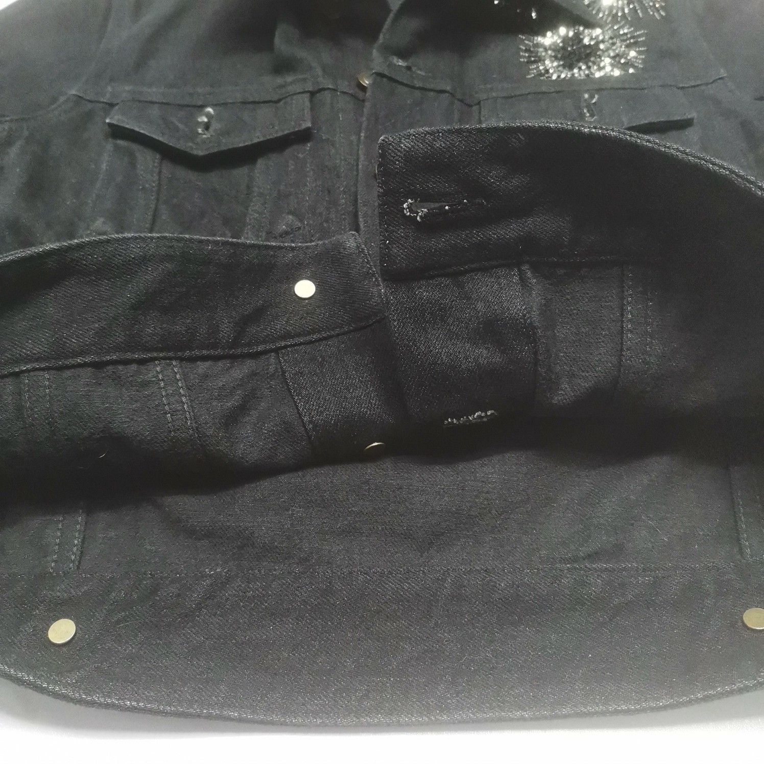 Saint Laurent Paris Saint Laurent Embellished Denim Jacket Size M Size M / US 6-8 / IT 42-44 - 10 Thumbnail