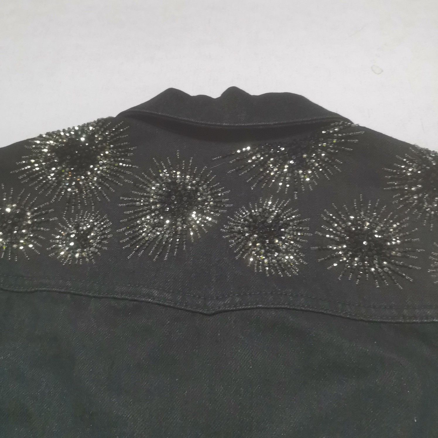Saint Laurent Paris Saint Laurent Embellished Denim Jacket Size M Size M / US 6-8 / IT 42-44 - 5 Thumbnail