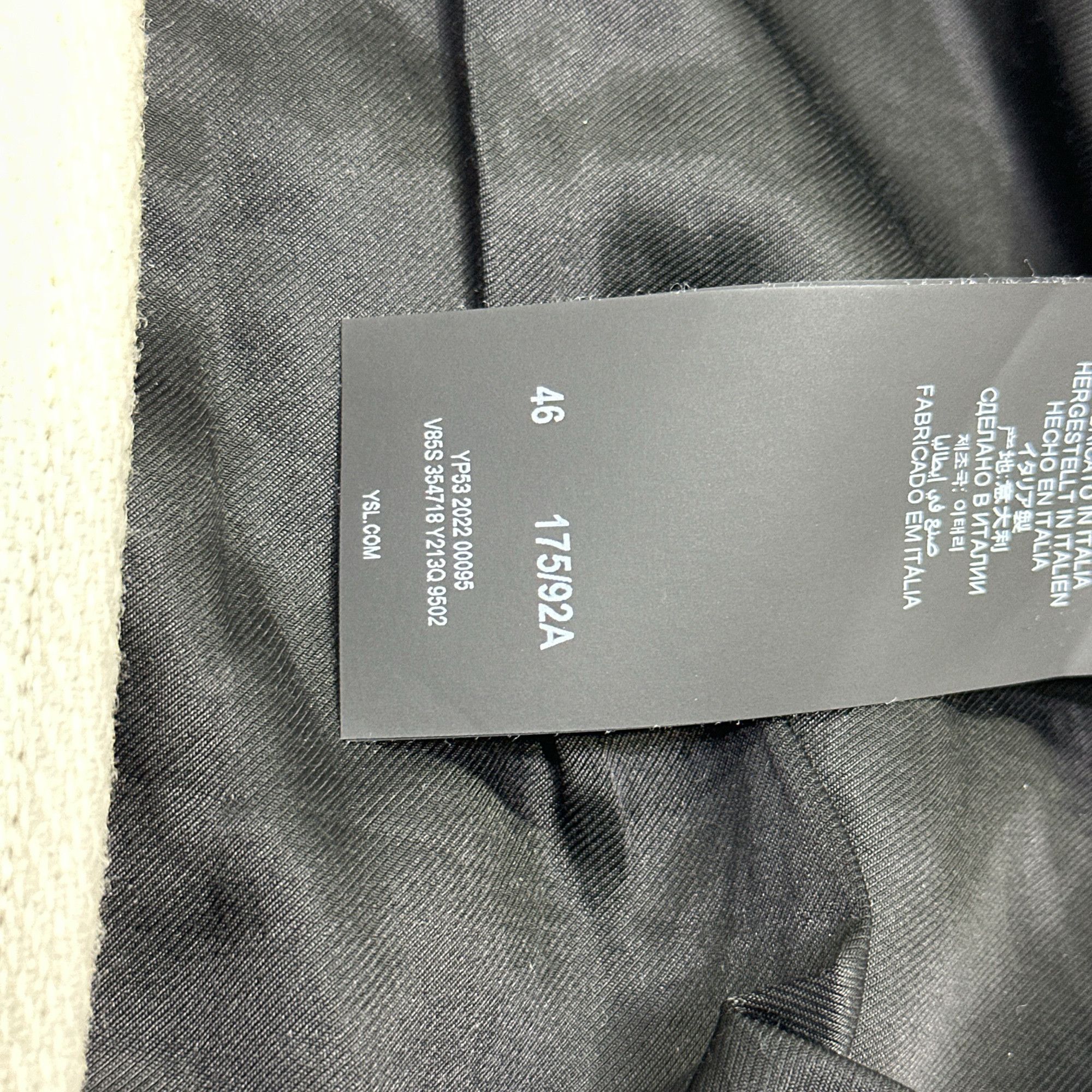 Saint Laurent Paris Saint Laurent Teddy Bomber Jacket Size 46 Size US S / EU 44-46 / 1 - 4 Thumbnail