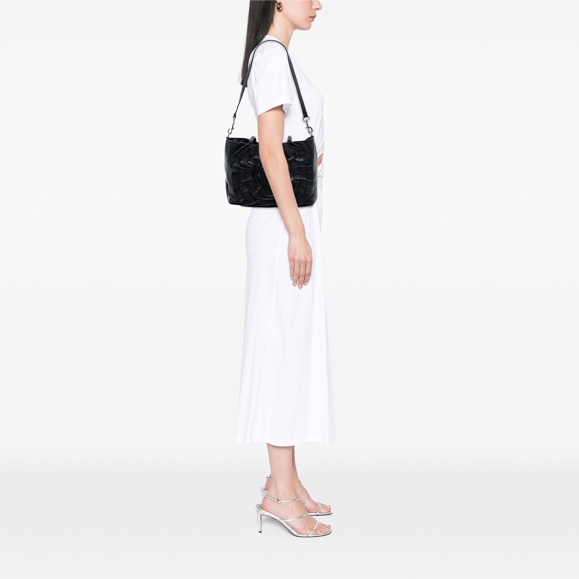 Valentino Small Nappa Petale Tote Size ONE SIZE - 7 Thumbnail