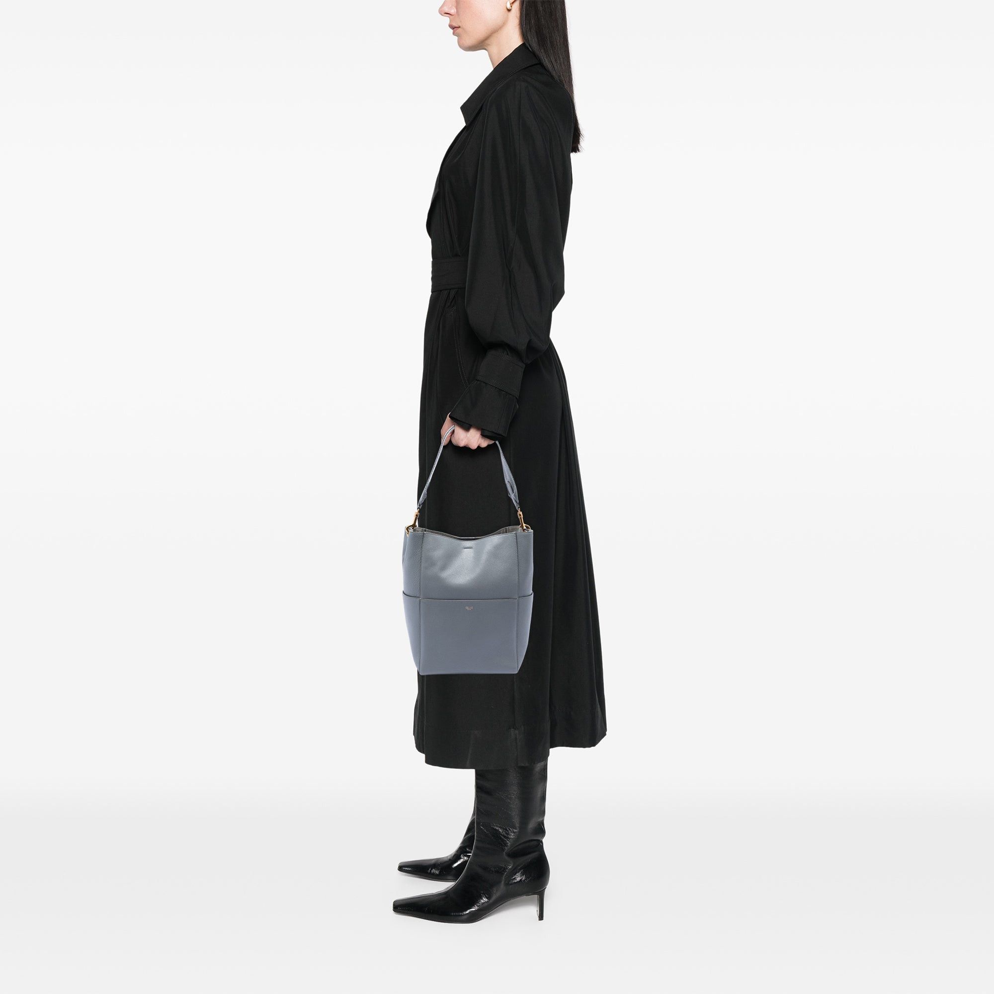 Celine Medium Leather Seau Sangle Bucket Bag Size ONE SIZE - 7 Thumbnail