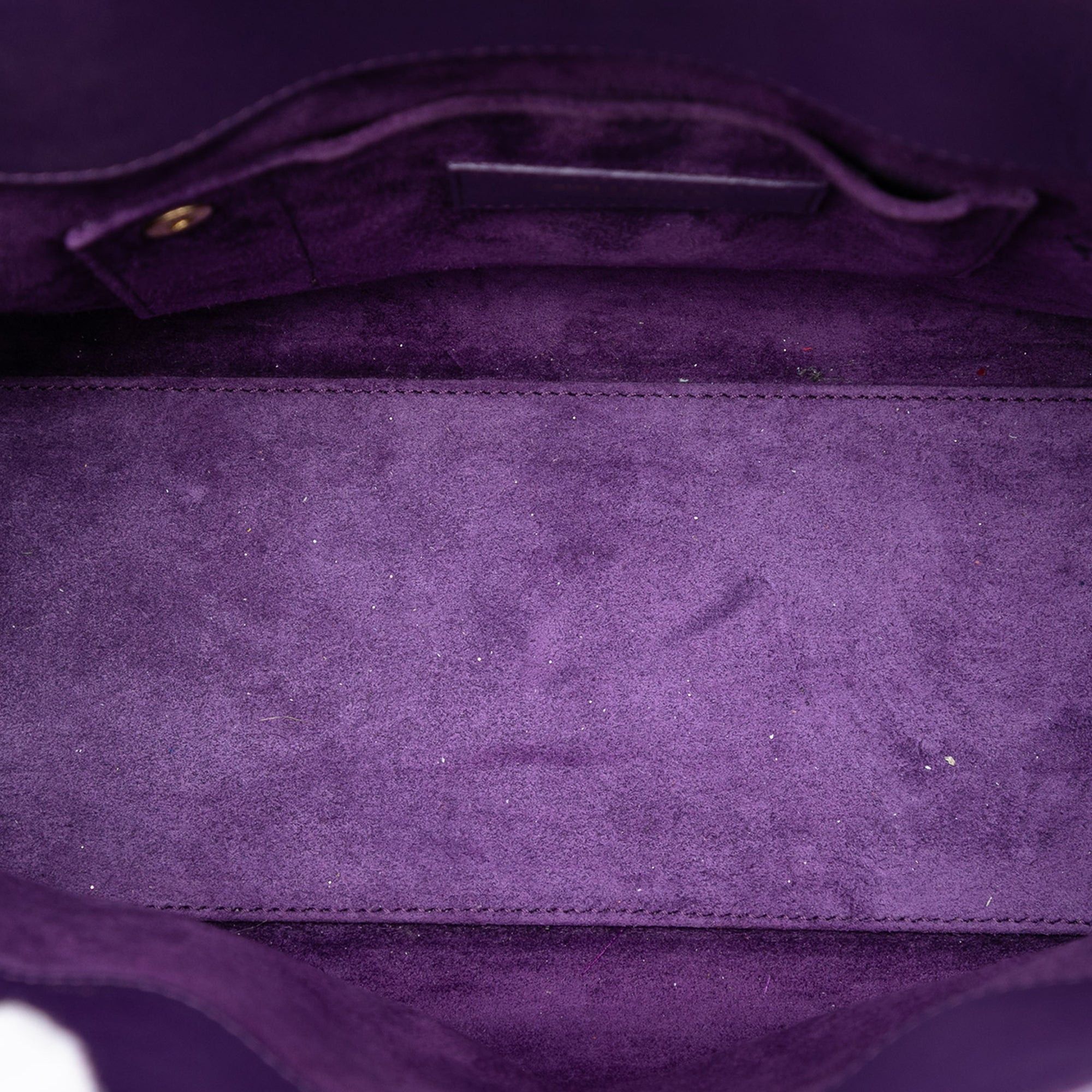 Saint Laurent Paris Baby Leather Sac De Jour Satchel Size ONE SIZE - 4 Thumbnail