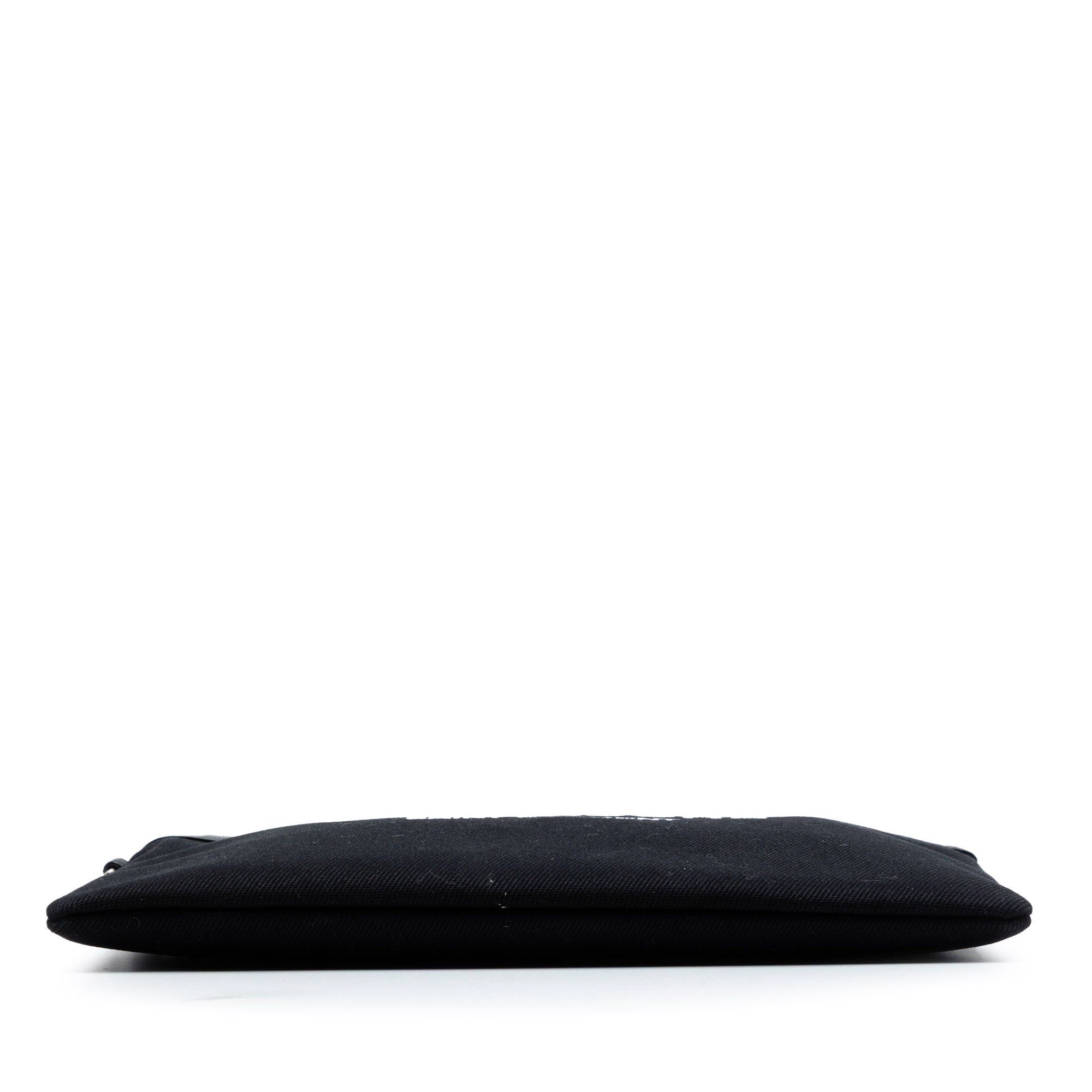 Saint Laurent Paris Canvas Rive Gauche Clutch Size ONE SIZE - 3 Thumbnail