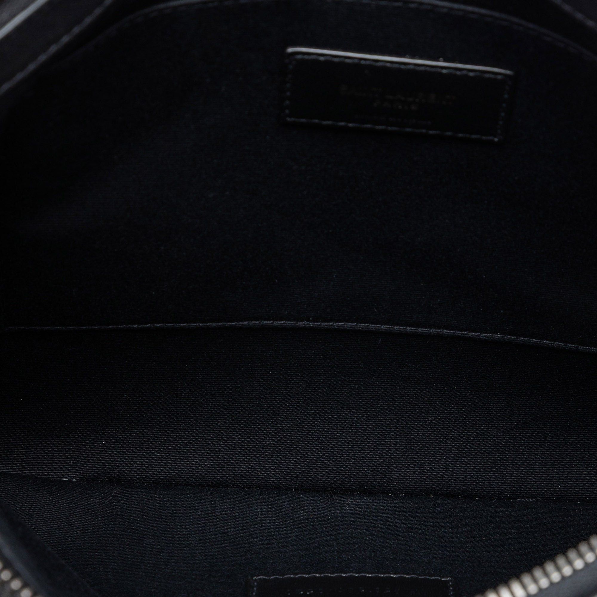 Saint Laurent Paris Canvas Rive Gauche Clutch Size ONE SIZE - 4 Thumbnail