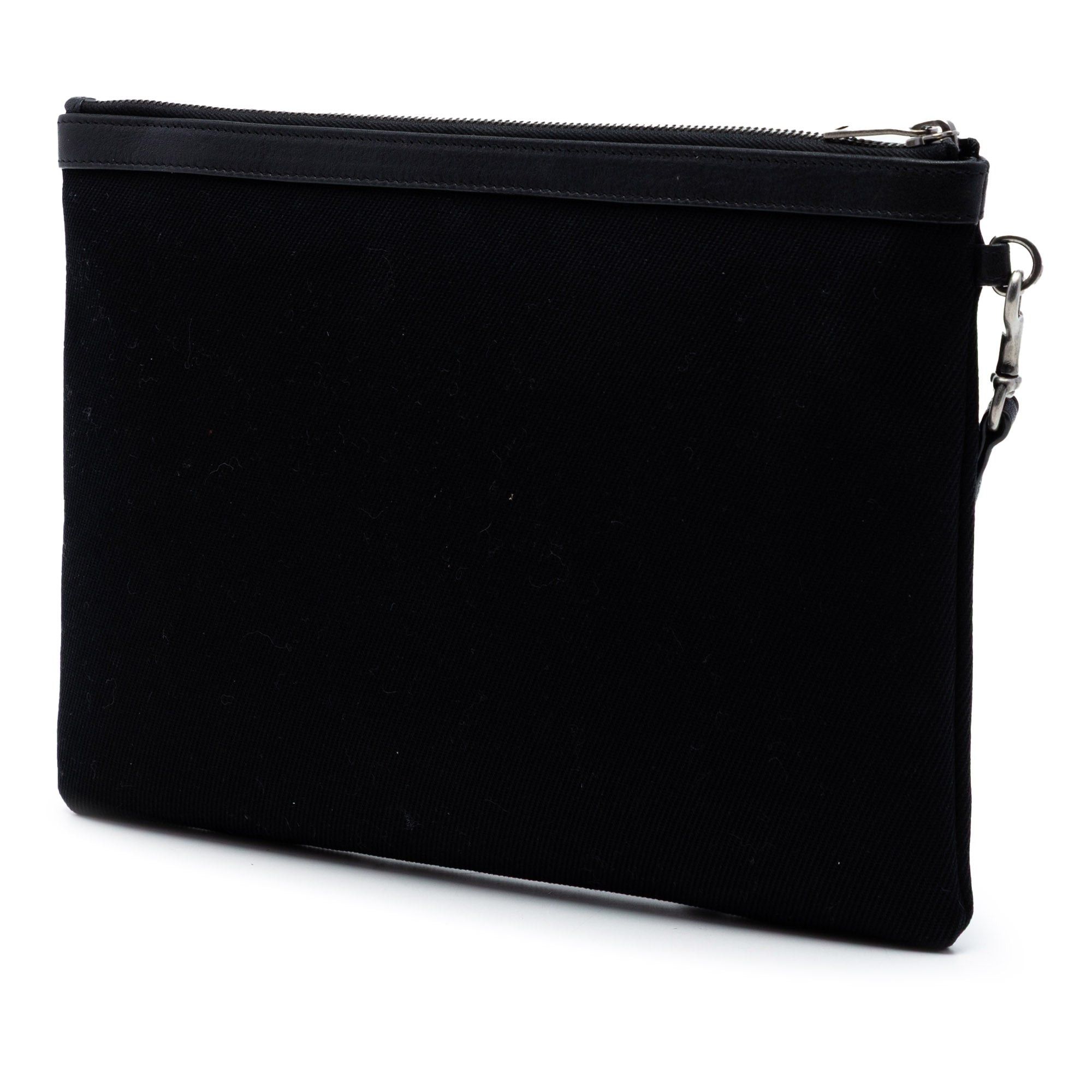 Saint Laurent Paris Canvas Rive Gauche Clutch Size ONE SIZE - 2 Thumbnail
