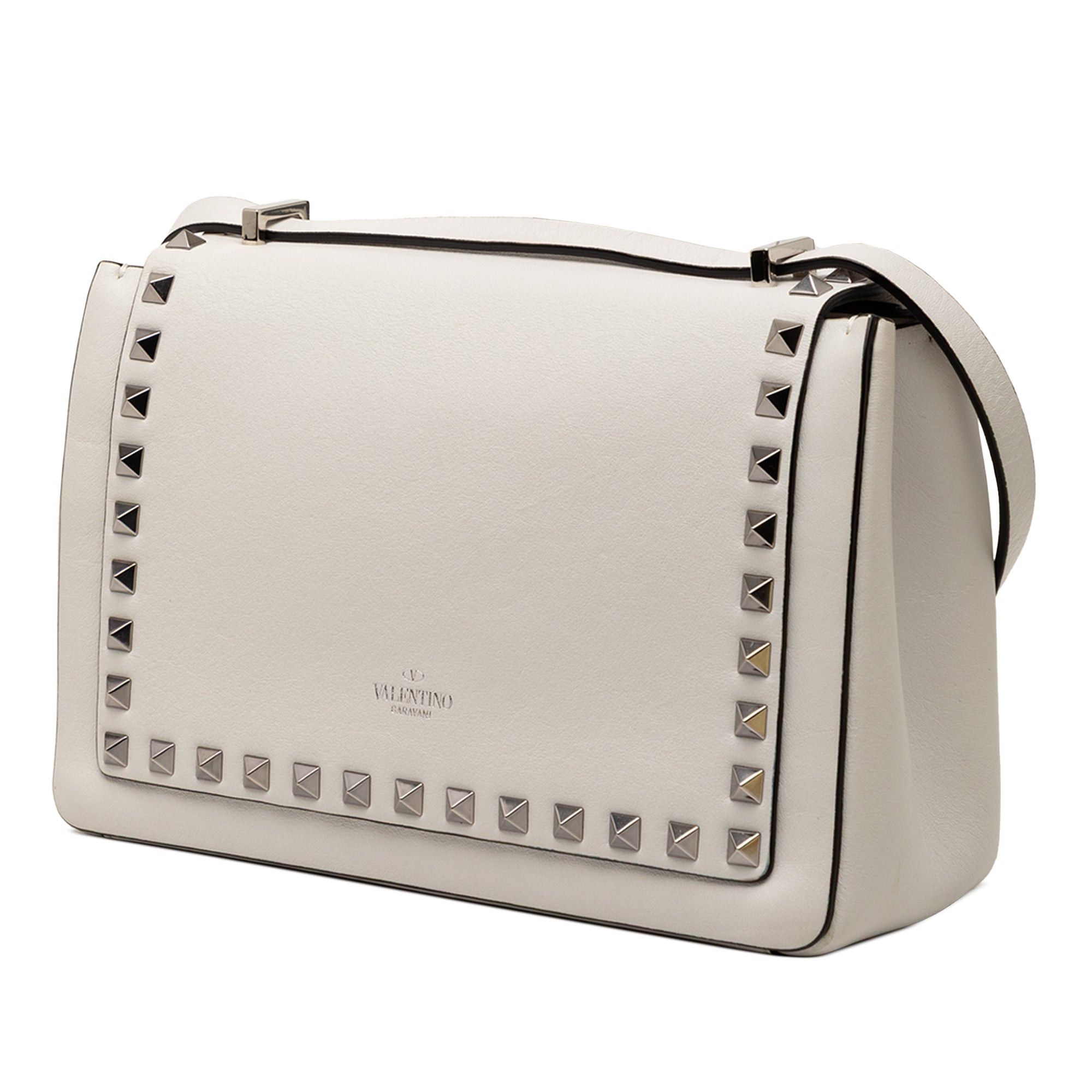 Valentino Leather Rockstud Flip Lock Crossbody Size ONE SIZE - 2 Thumbnail