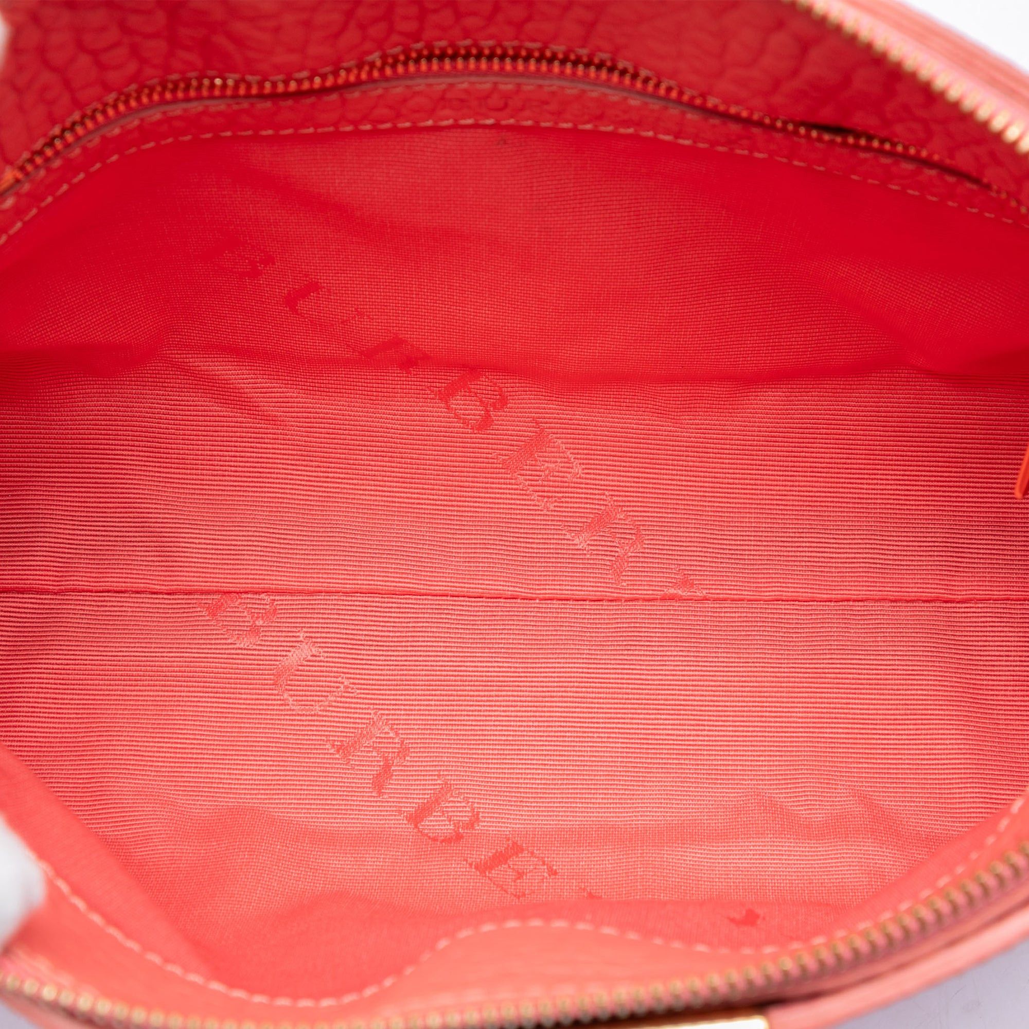 Burberry Small Grain Check Embossed Leather Chichester Crossbody Size ONE SIZE - 4 Thumbnail