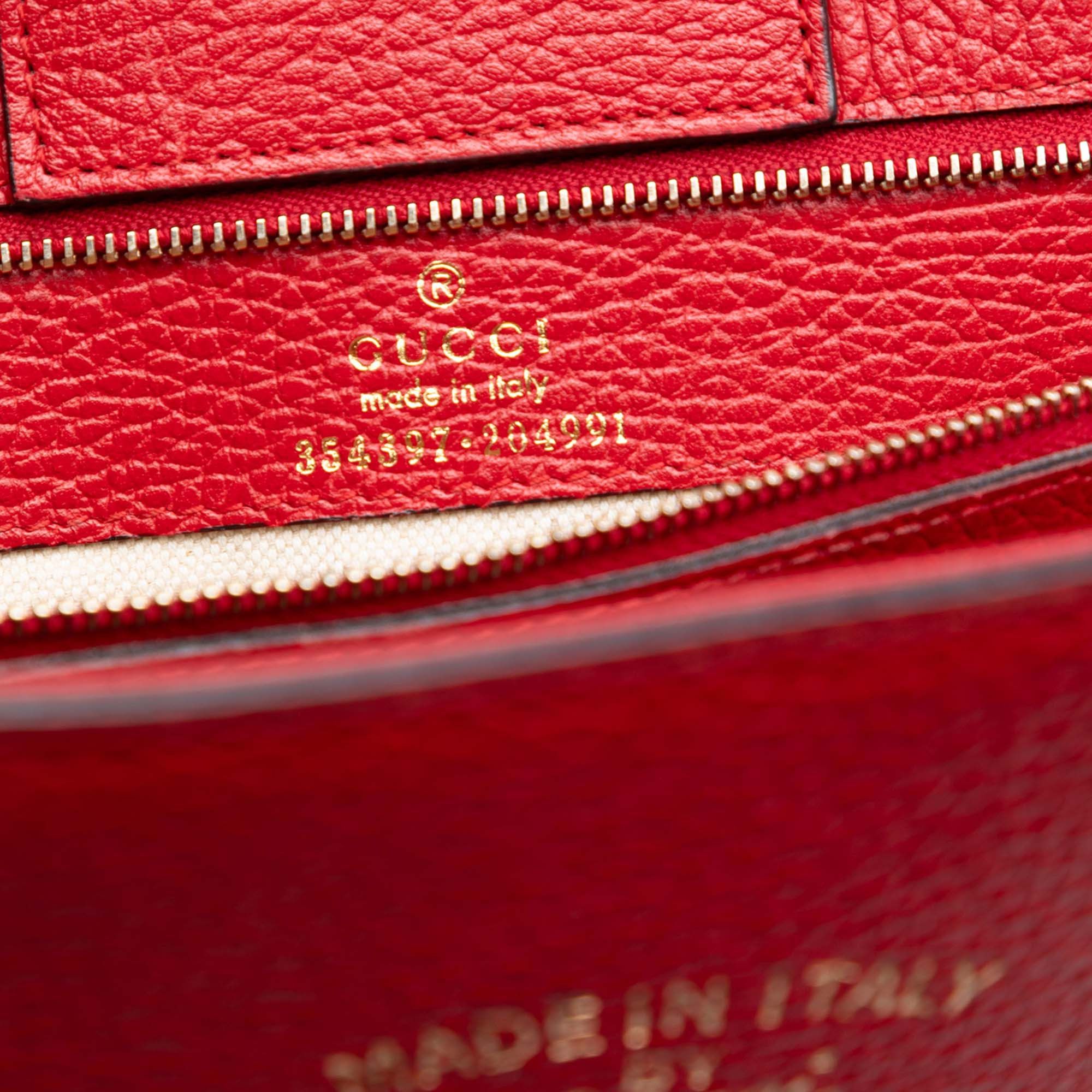 Gucci Medium Leather Swing Tote Size ONE SIZE - 5 Thumbnail