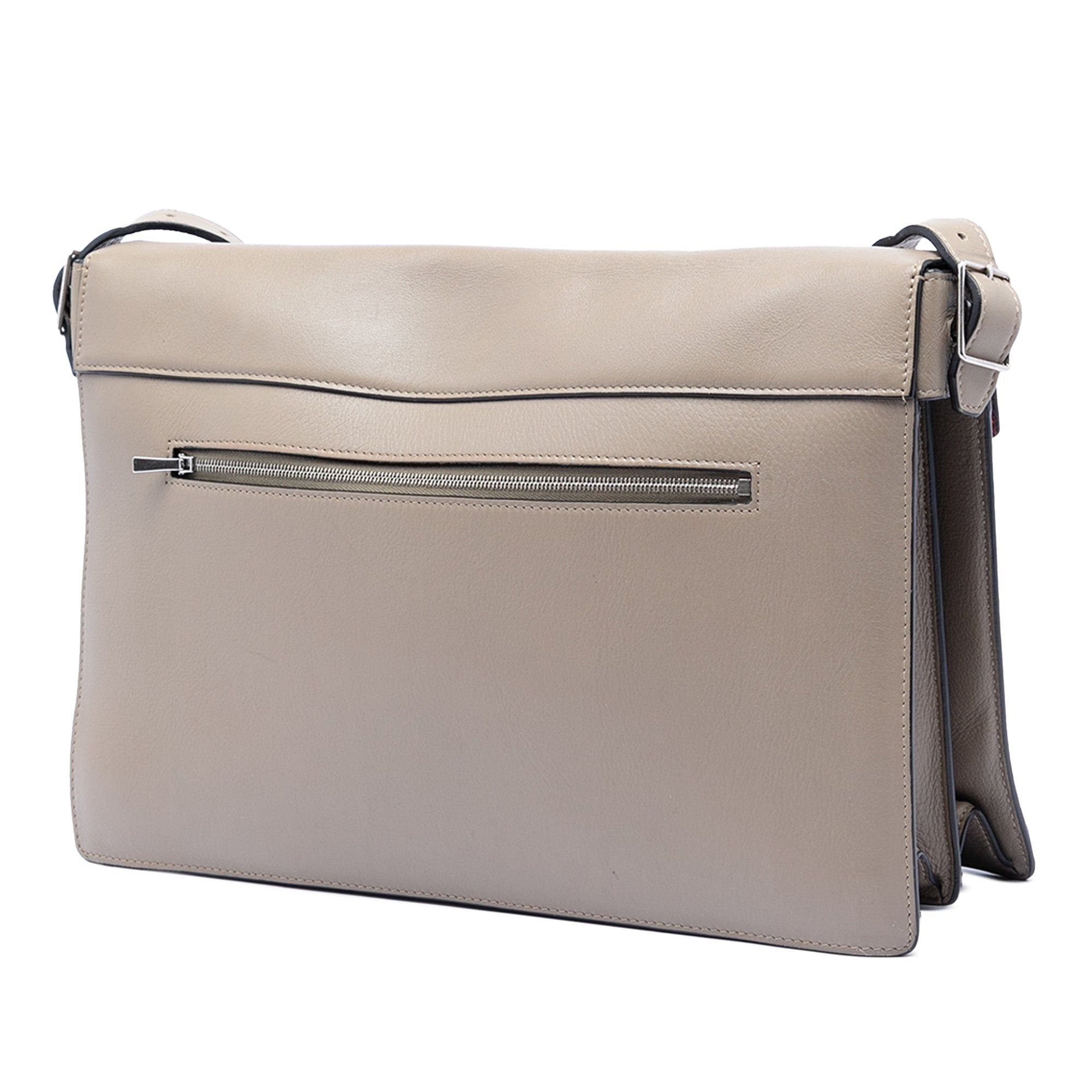 Celine Multicolor Leather and Pony Hair Diamond Shoulder Bag Size ONE SIZE - 2 Thumbnail