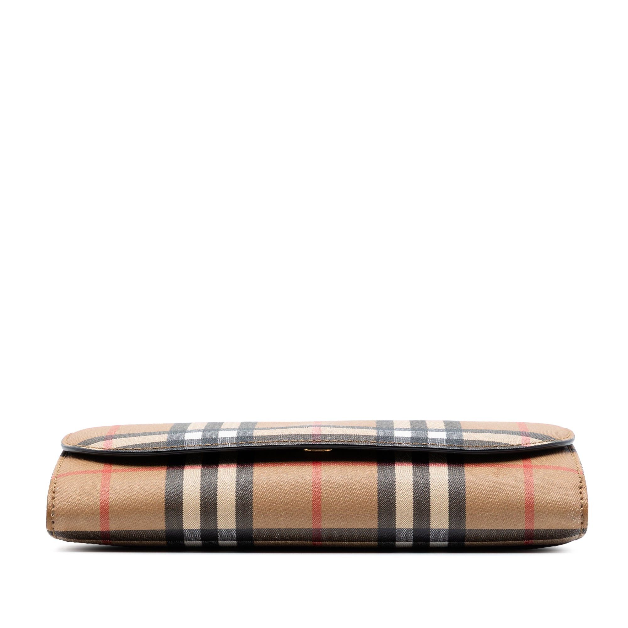 Burberry House Check Canvas Henley Wallet on Chain Size ONE SIZE - 3 Thumbnail