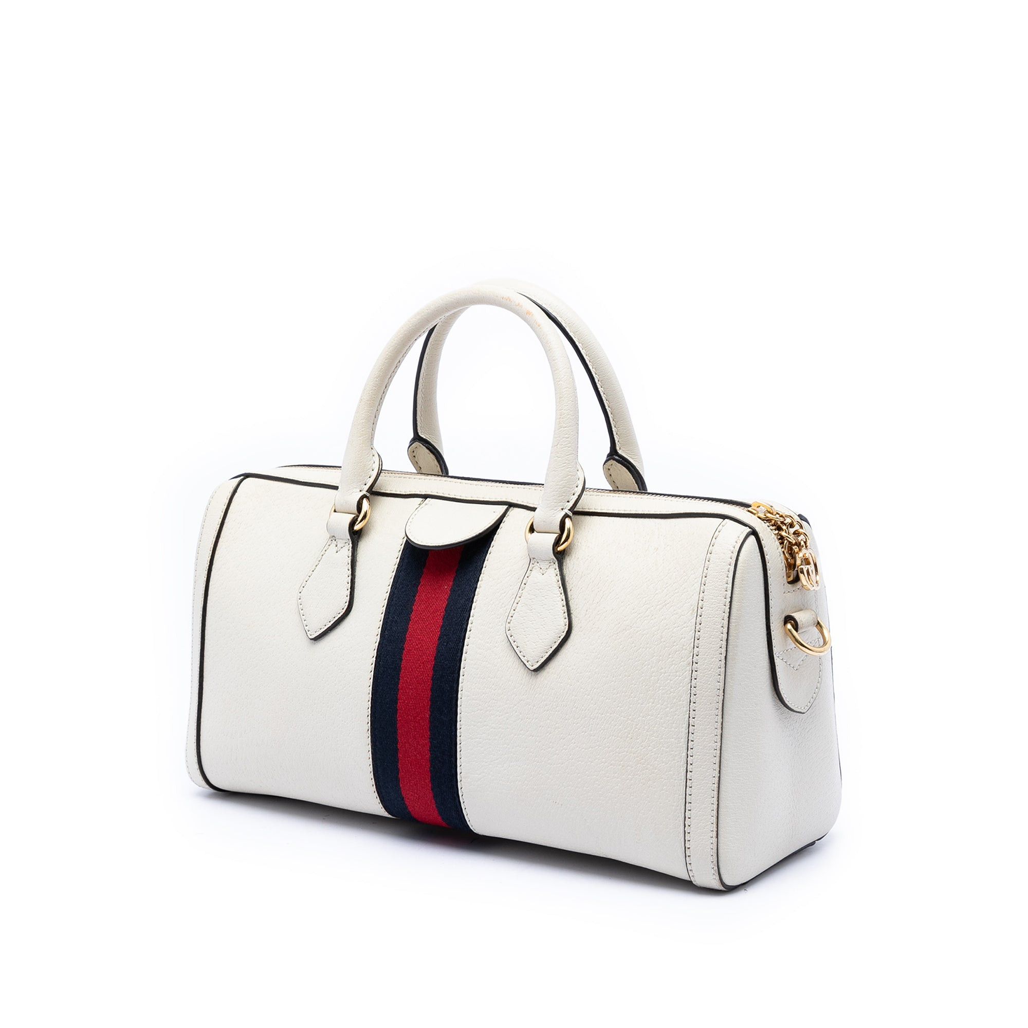 Gucci Medium Calfskin Web Ophidia Top Handle Bag Size ONE SIZE - 2 Thumbnail