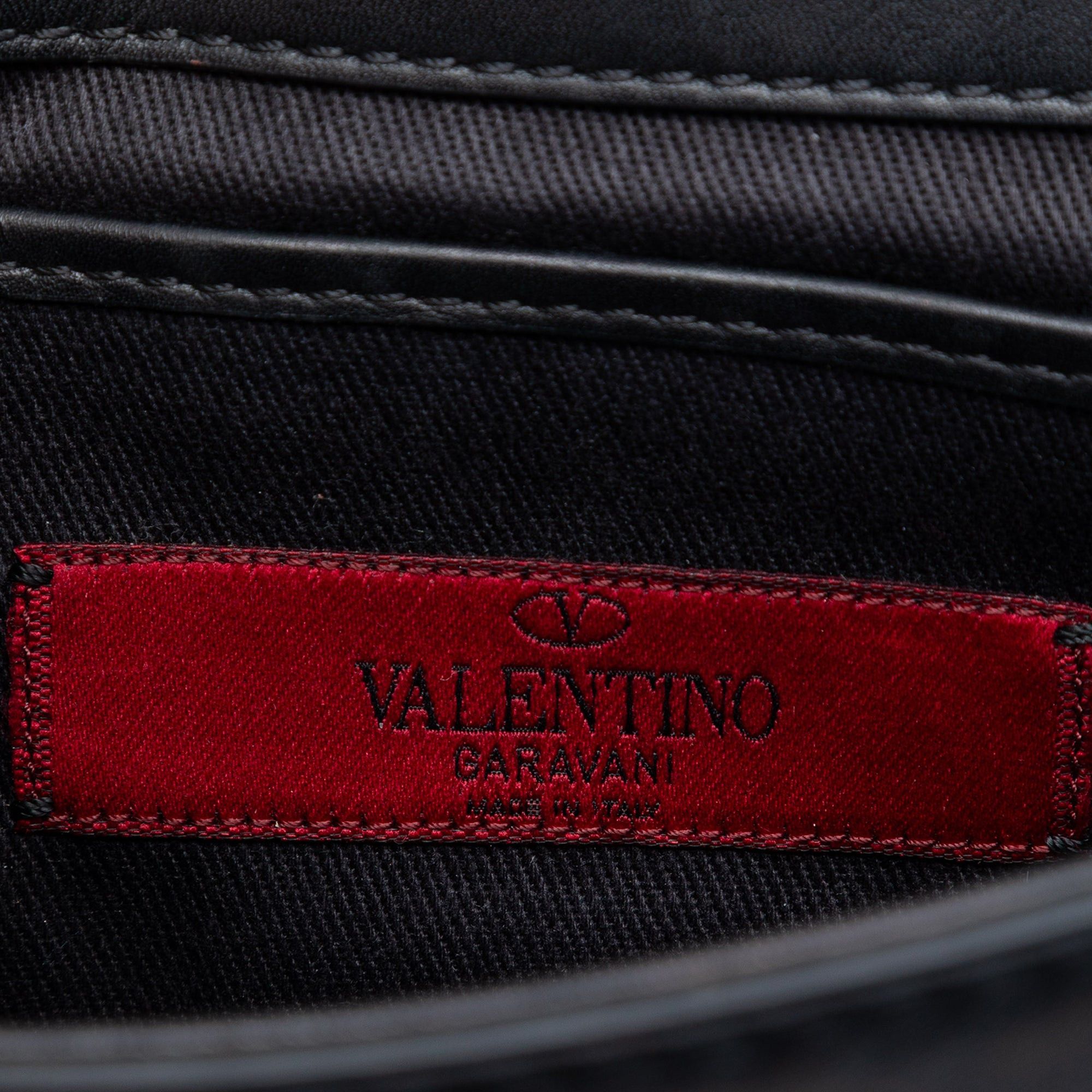 Valentino Mini Leather Rockstud Glam Lock Crossbody Size ONE SIZE - 5 Thumbnail