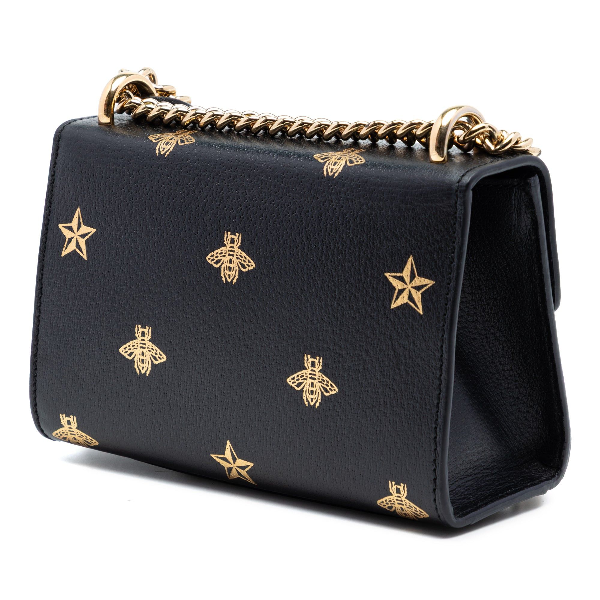 Gucci Small Calfskin Bee Star Padlock Crossbody Size ONE SIZE - 2 Thumbnail