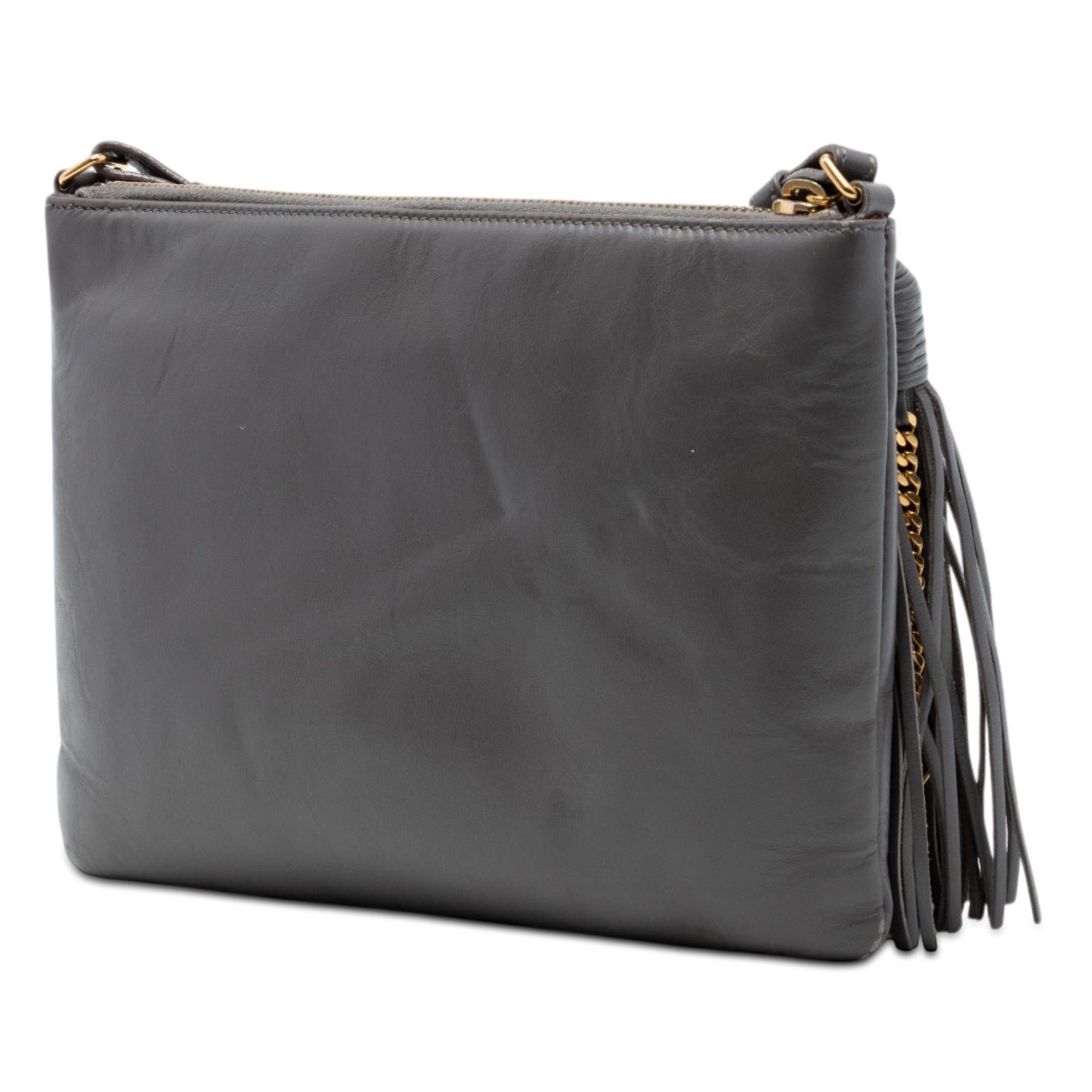 Saint Laurent Paris Leather Teen Monogram Crossbody Size ONE SIZE - 2 Thumbnail