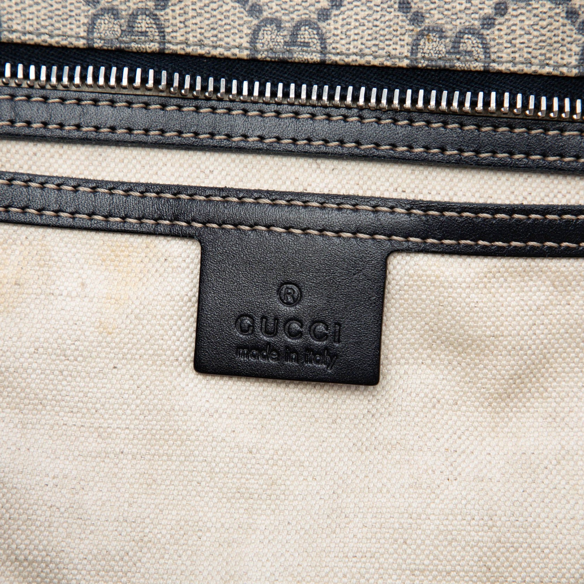 Gucci Medium GG Supreme Zippered Tote Size ONE SIZE - 5 Thumbnail
