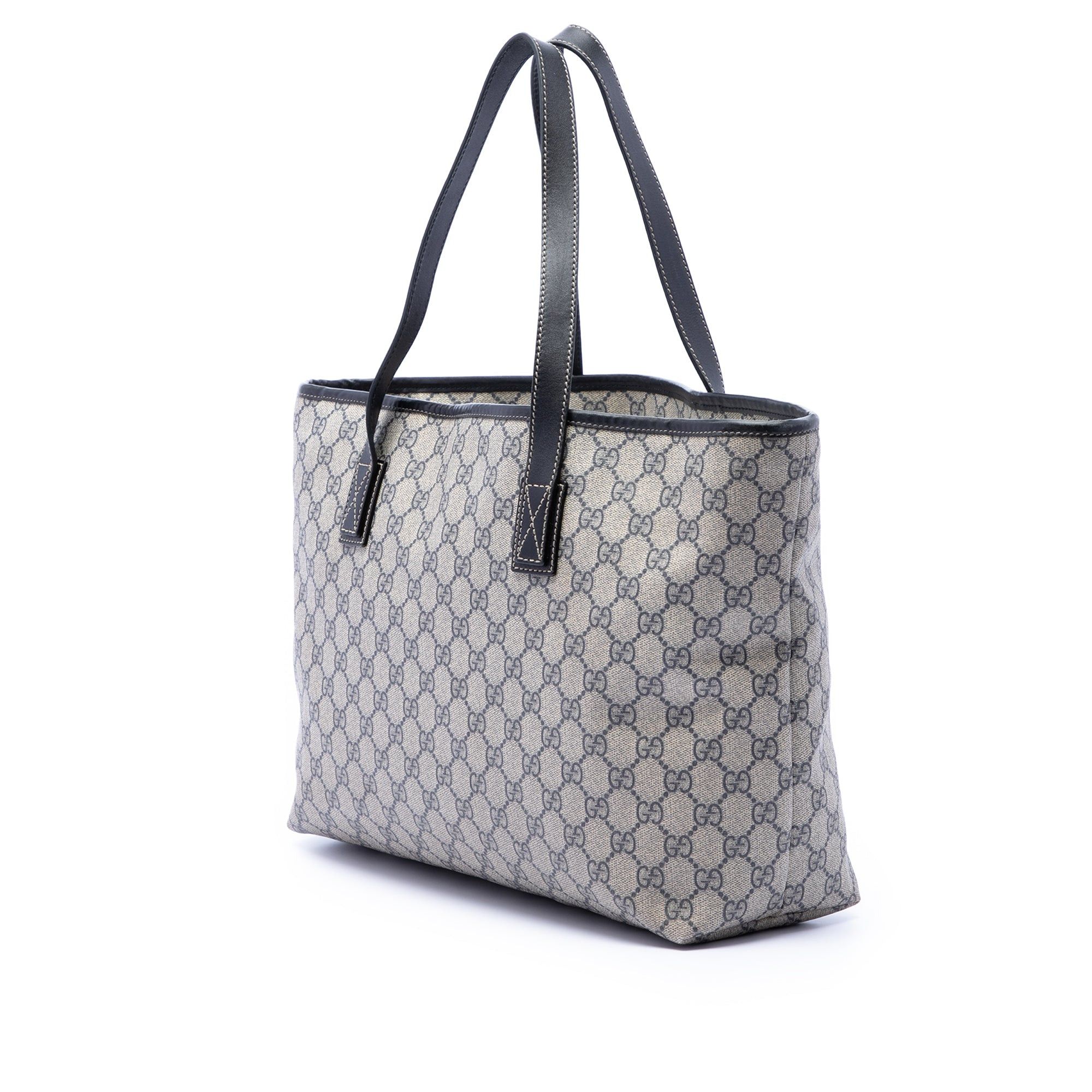 Gucci Medium GG Supreme Zippered Tote Size ONE SIZE - 2 Thumbnail