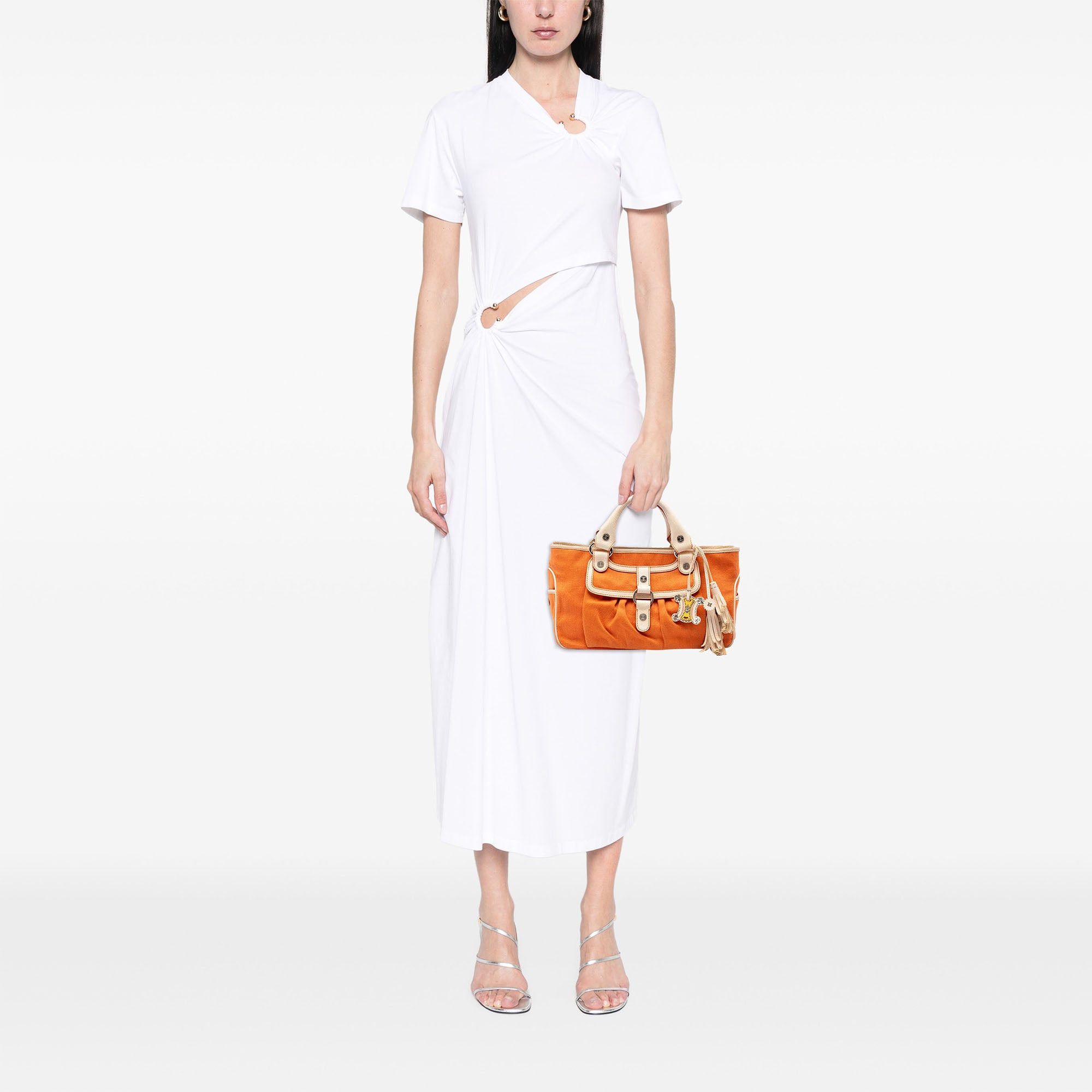 Celine Canvas Boogie Handbag Size ONE SIZE - 8 Thumbnail