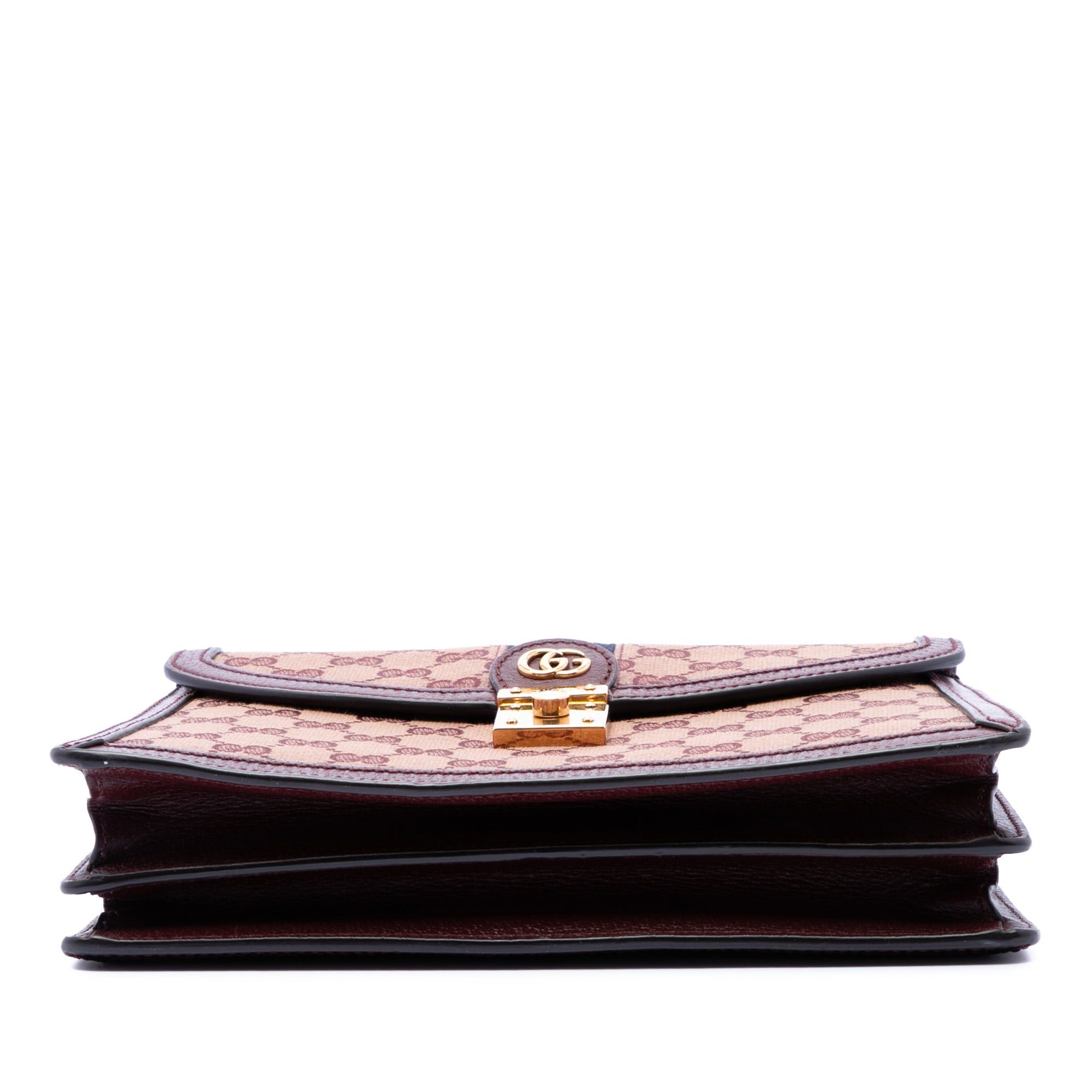 Gucci Small GG Canvas Web Ophidia Top Handle Flap Size ONE SIZE - 3 Thumbnail