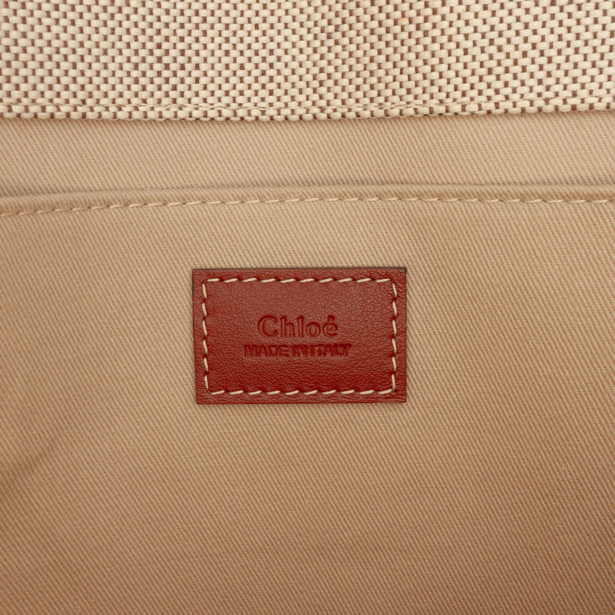 Chloe Large Canvas Woody Tote Size ONE SIZE - 5 Thumbnail