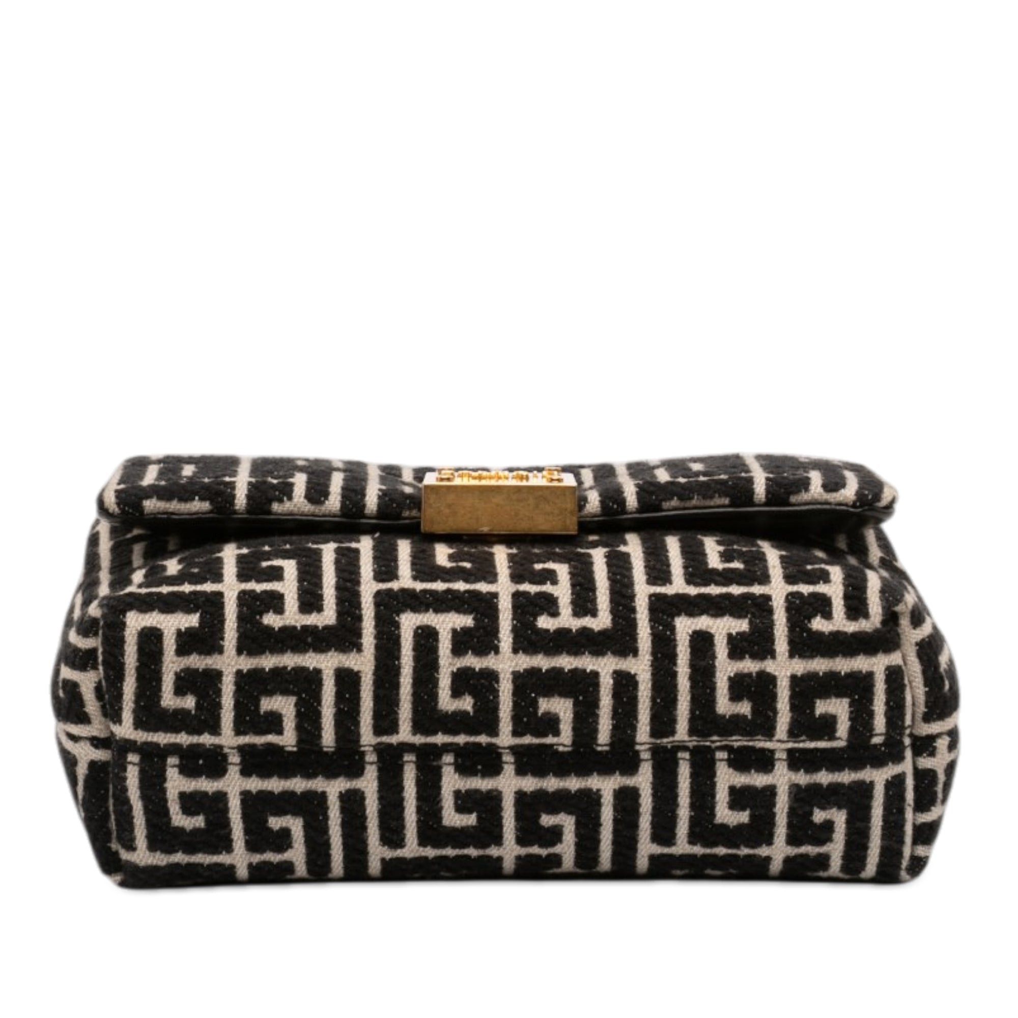 Balmain Mini Monogram Jacquard 1945 Crossbody Size ONE SIZE - 3 Thumbnail
