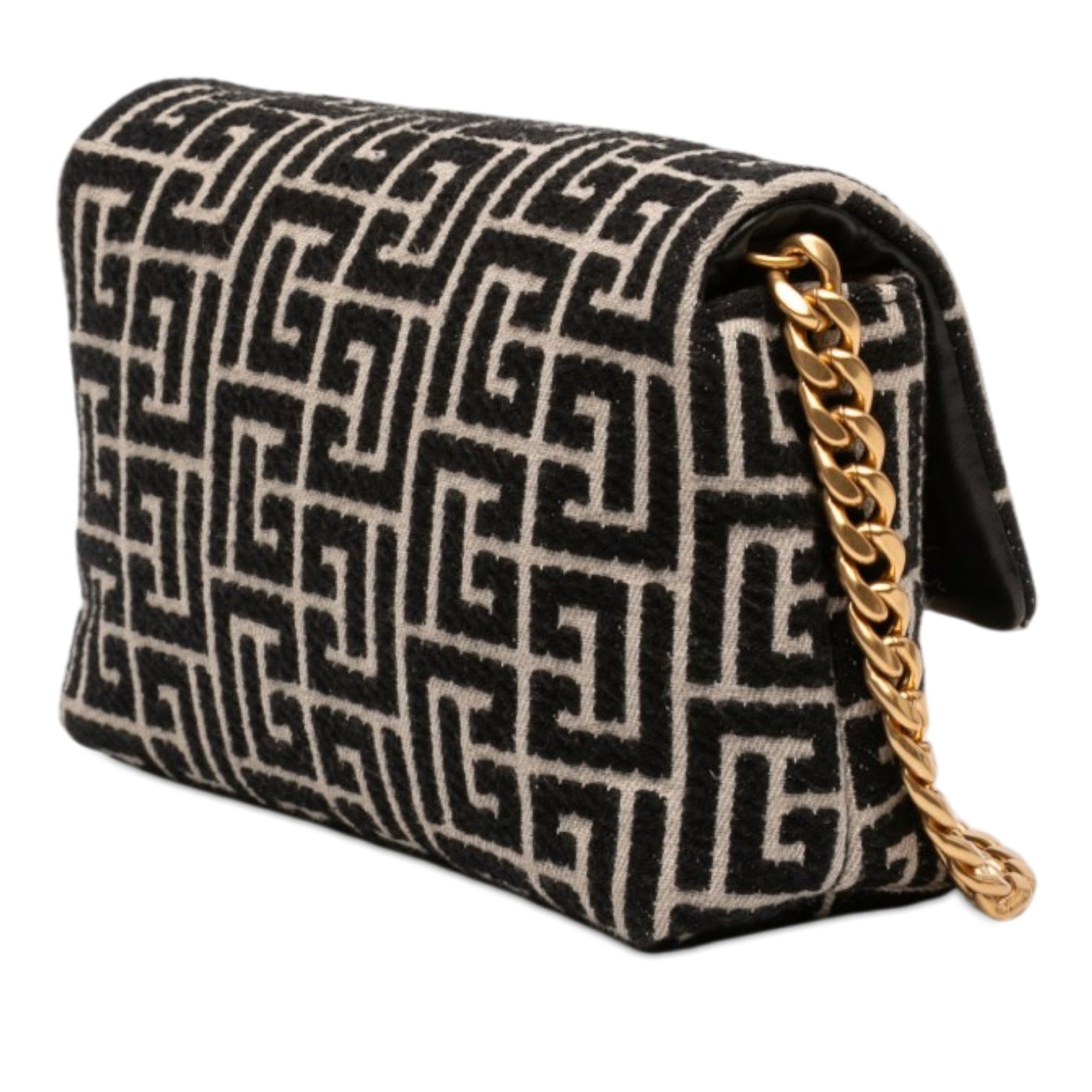 Balmain Mini Monogram Jacquard 1945 Crossbody Size ONE SIZE - 2 Thumbnail