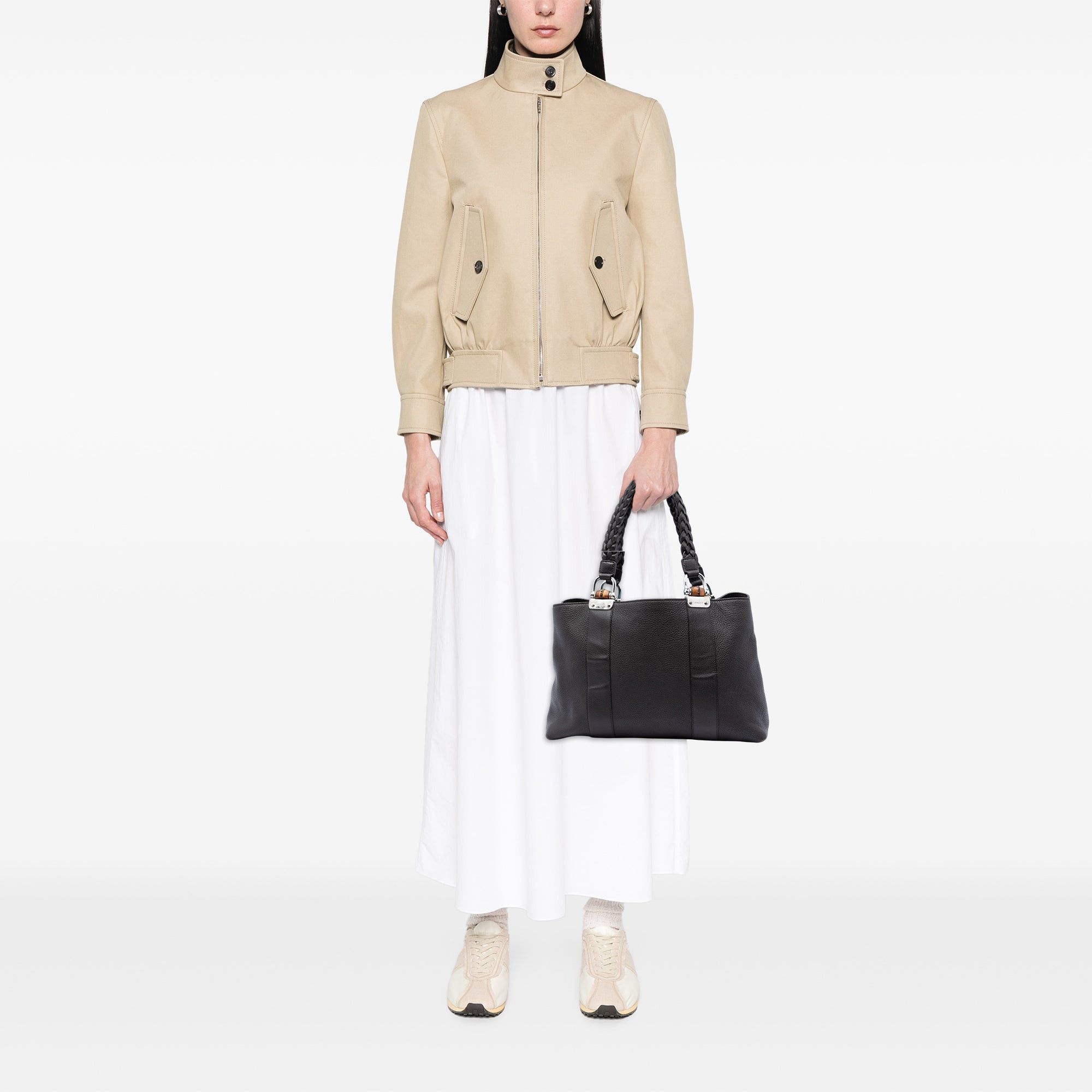 Gucci Calfskin Bamboo Libeccio Tote Size ONE SIZE - 7 Thumbnail