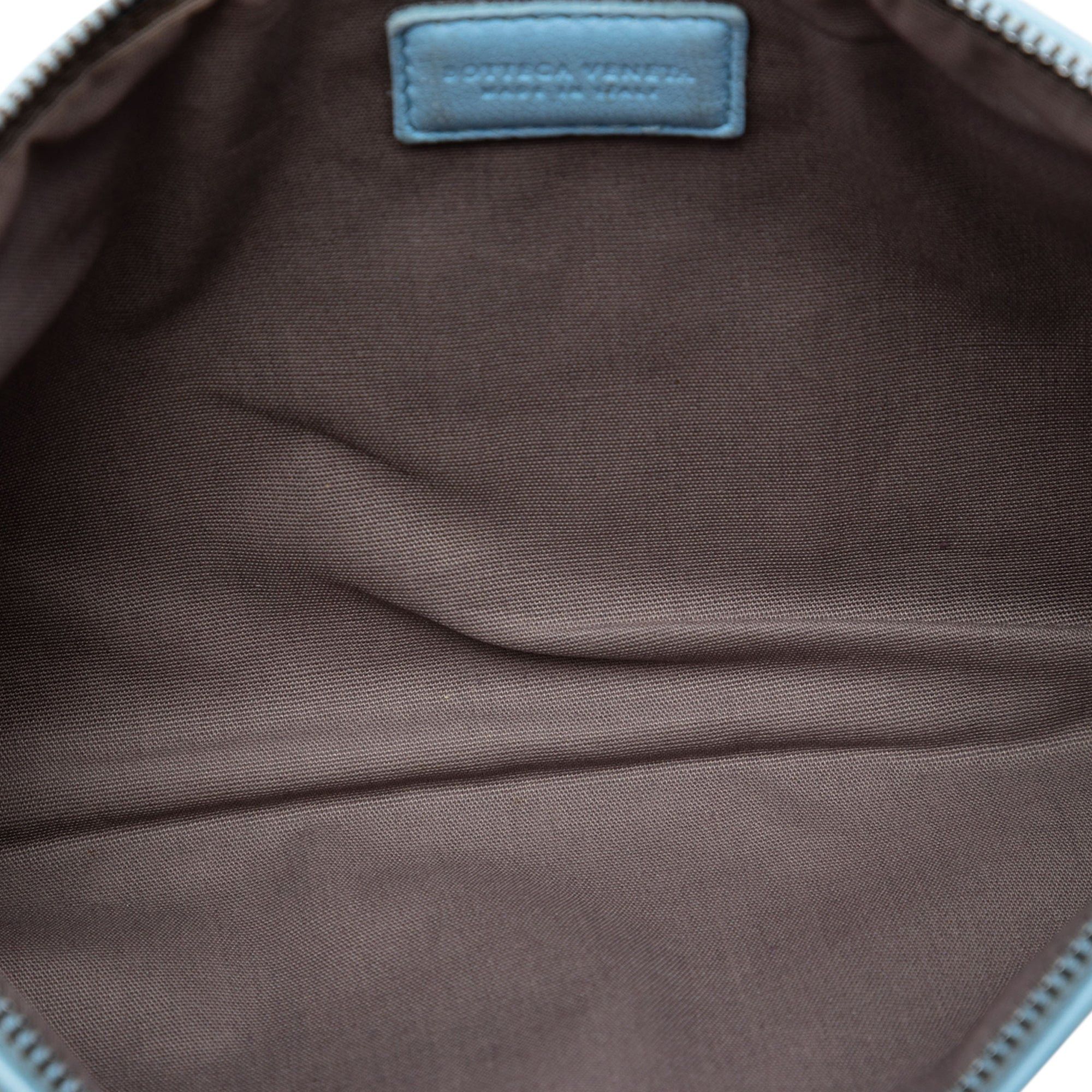 Bottega Veneta Small Nappa Intrecciato Zip Pouch Size ONE SIZE - 4 Thumbnail